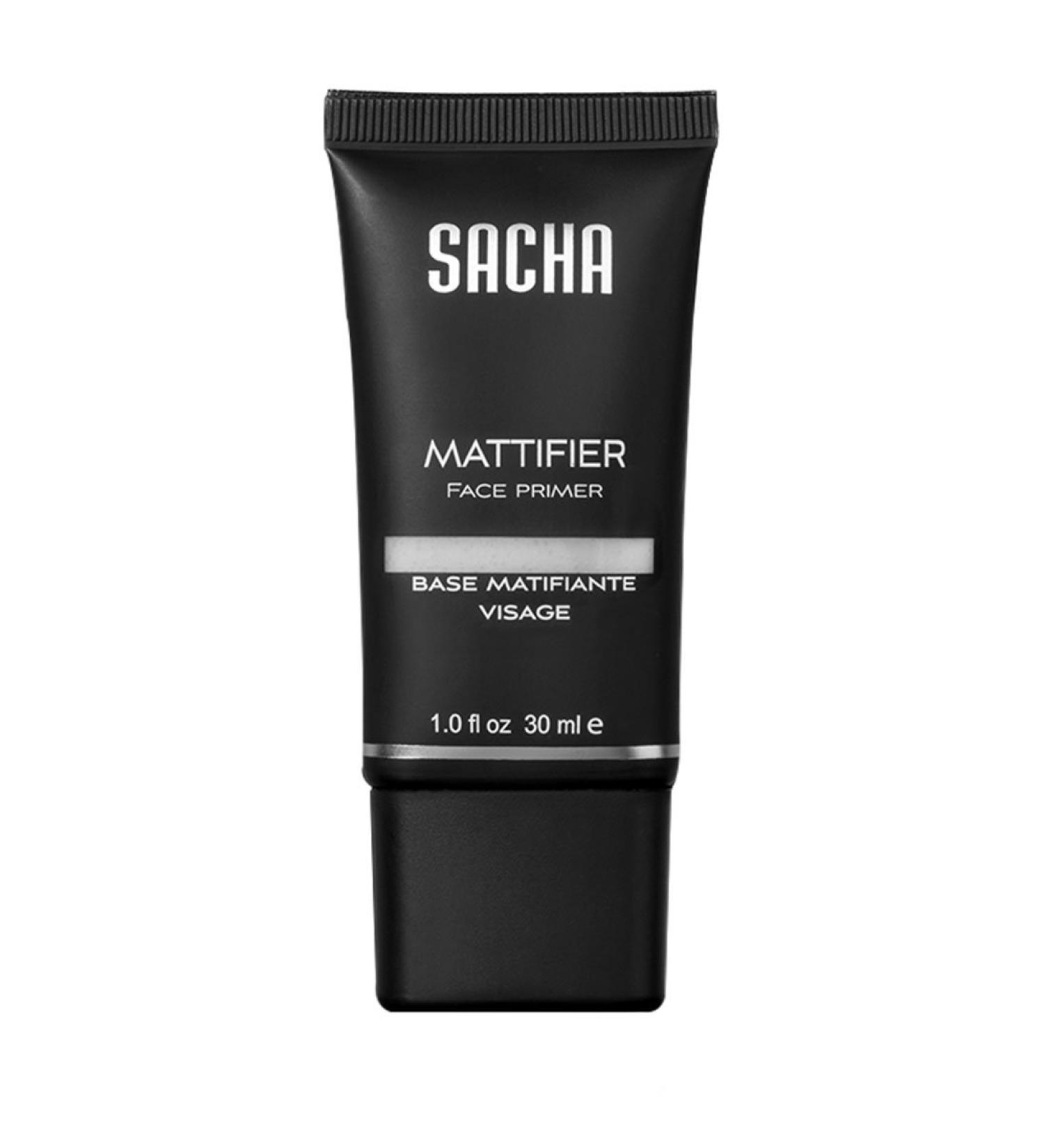 Sacha Mattifier Mattifying Foundation Primer - 1.0 oz - Matte Face Primer for Oily/Combination Skin - Blurs Fine Lines, Pores, and Wrinkles - Buy Online on GoSupps.com