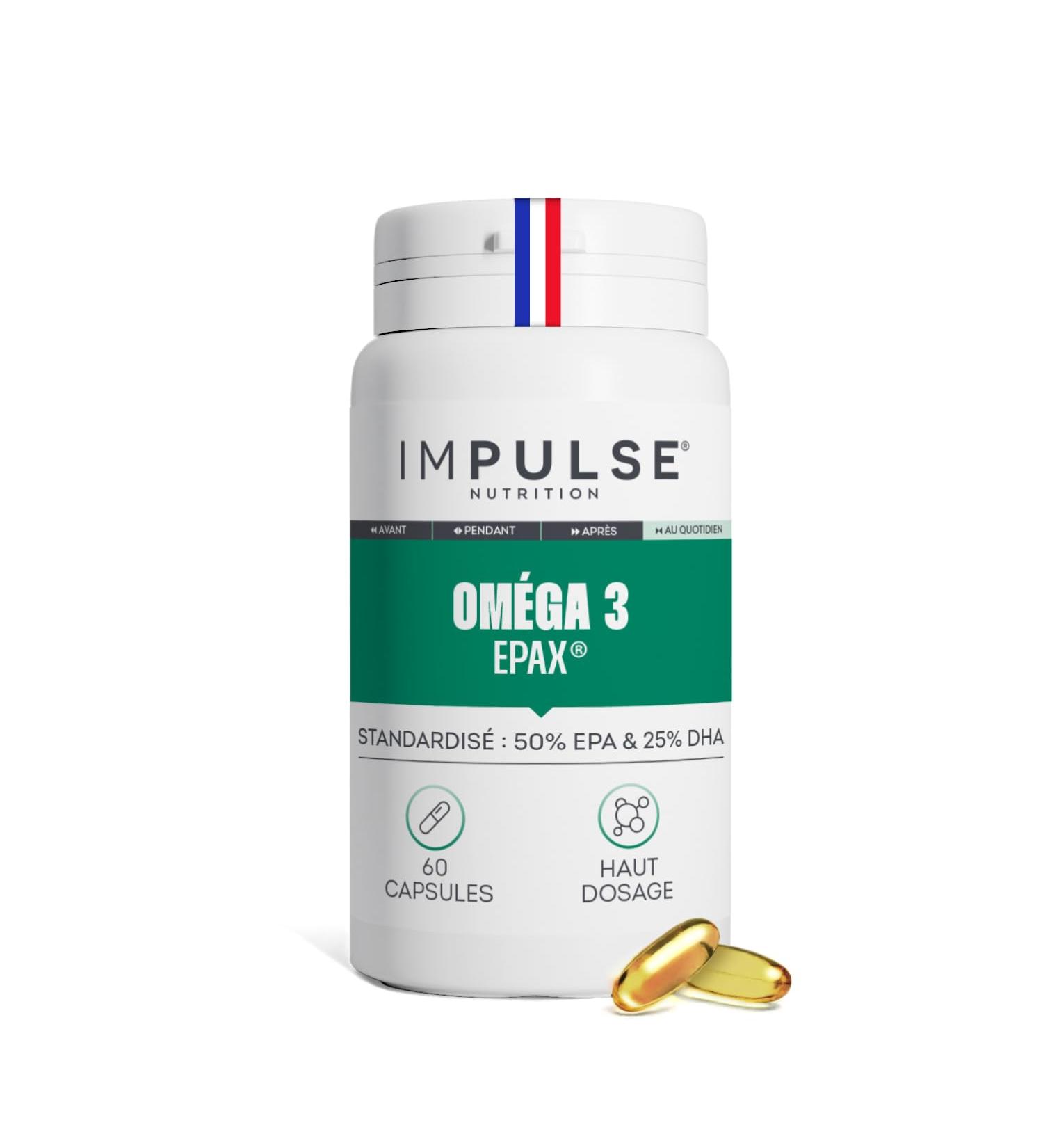 Om ga 3 concentr s 50% EPA / 25% DHA - Qualit Epax - Puret Totox 10 - Certifi s Friend of the Sea - Compl ment alimentaire Bien- tre & Performance - Fabriqu en France - Buy Online on GoSupps.com