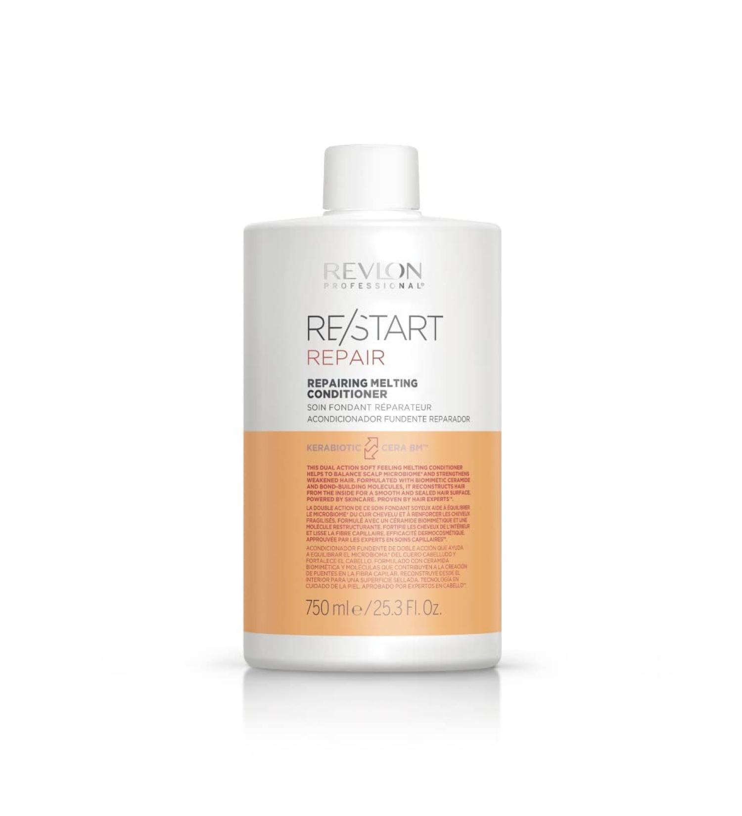 RE/Start Repair Melting Conditioner 750ml | Strengthening Hair Care for Damaged Hair | Delicate Creamy Rinsing & Structure Repair - Buy Online on GoSupps.com