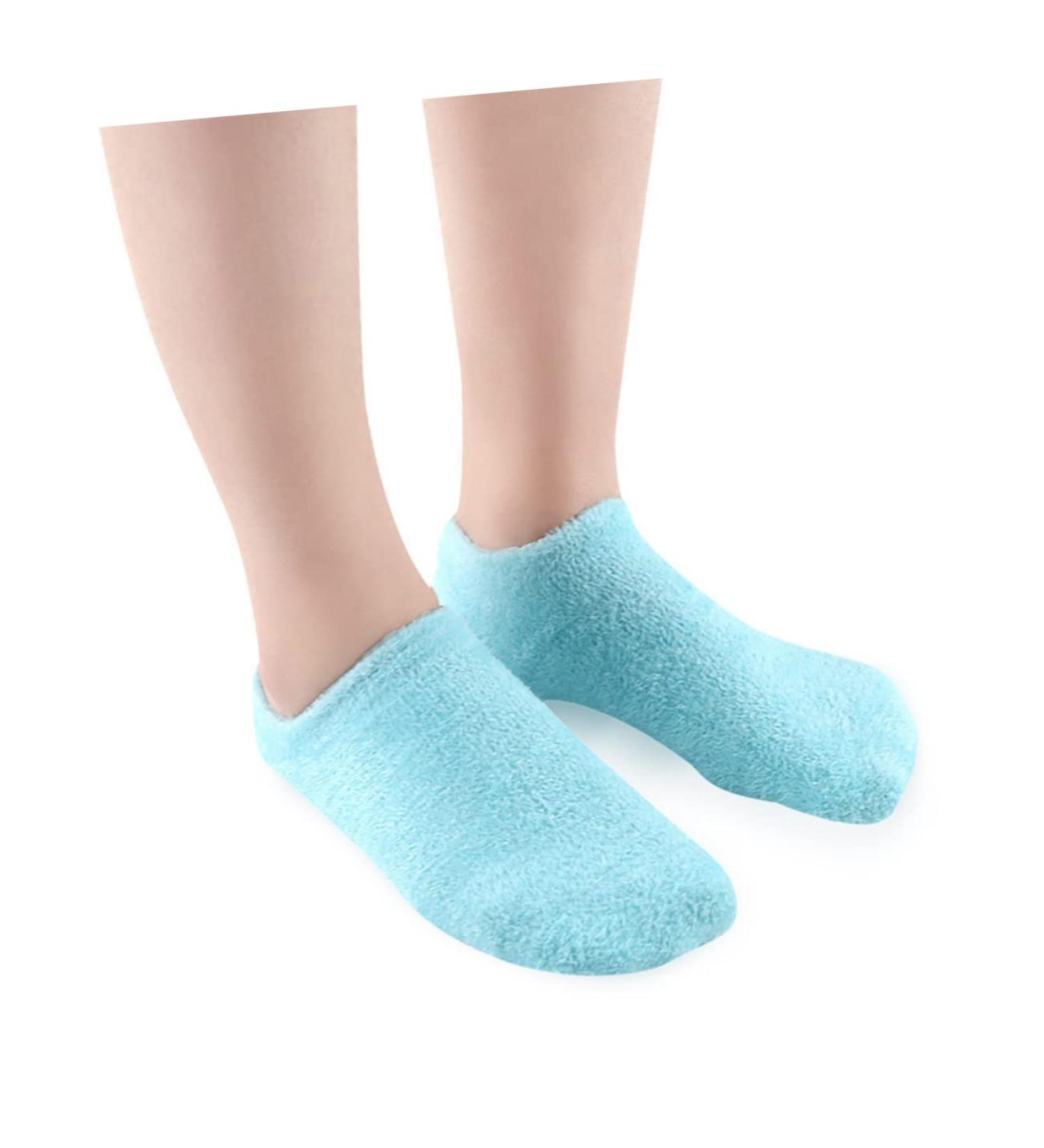 POPETPOP 1 Pair Foot Moisturising Socks Cracked Heels Guard Heel Repair Spa Feet Sleeves Women s Socks Moisturizing Heel Socks Womens Socks Foot Softening Socks Lotion Miss Yarn - Buy Online on GoSupps.com