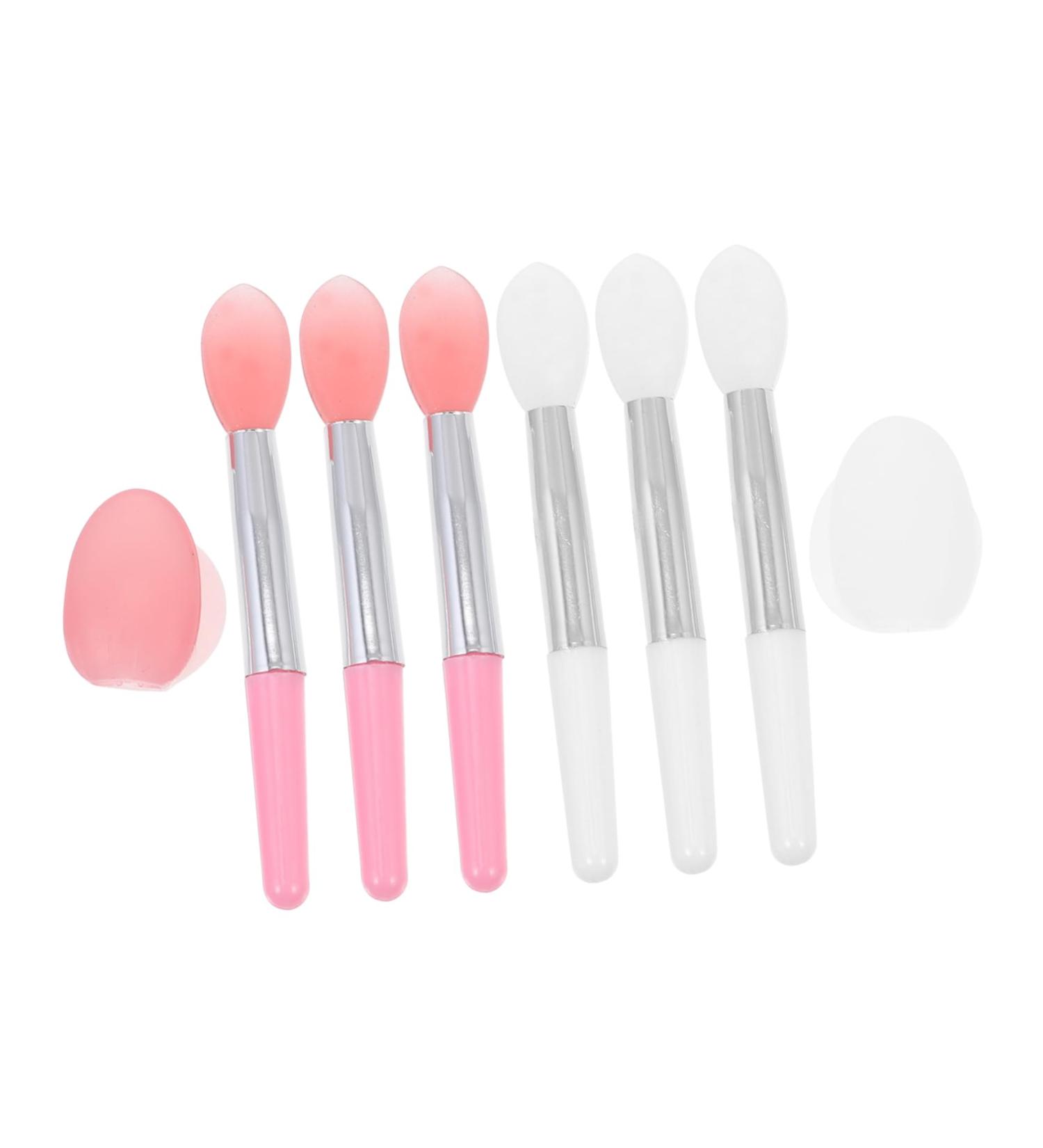 FRCOLOR 2 Sets Lipstick Dust Protection Concealer Brush Tools for Lip Masks Face Cleanser Face Tools Practical Lipstick Applicator Silicone Lipstick Brush Tool - Buy Online on GoSupps.com