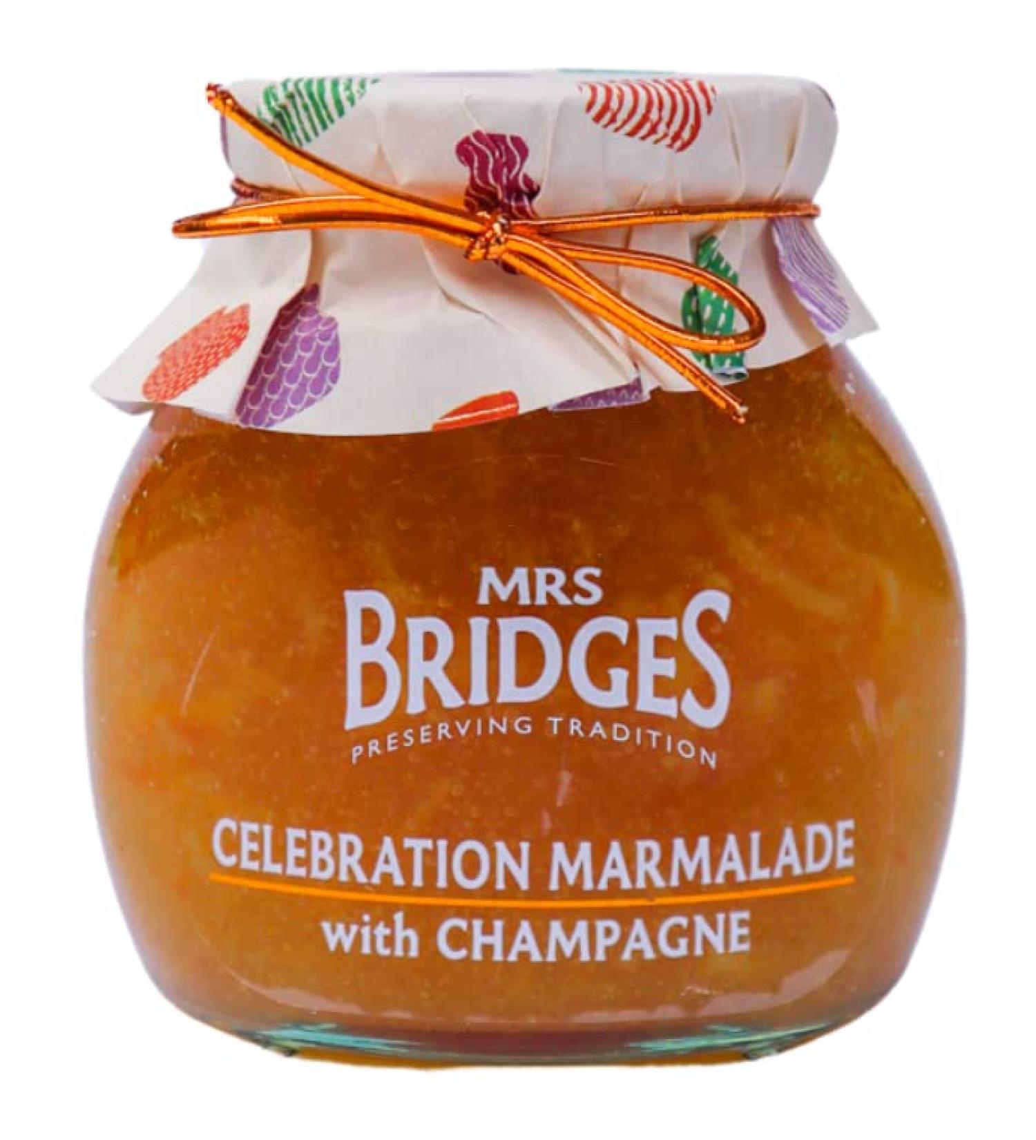 Mrs Bridges Celebration Marmalade with Champagne - 12 oz | Exquisite Flavors for Any Occasion - Buy Online on GoSupps.com