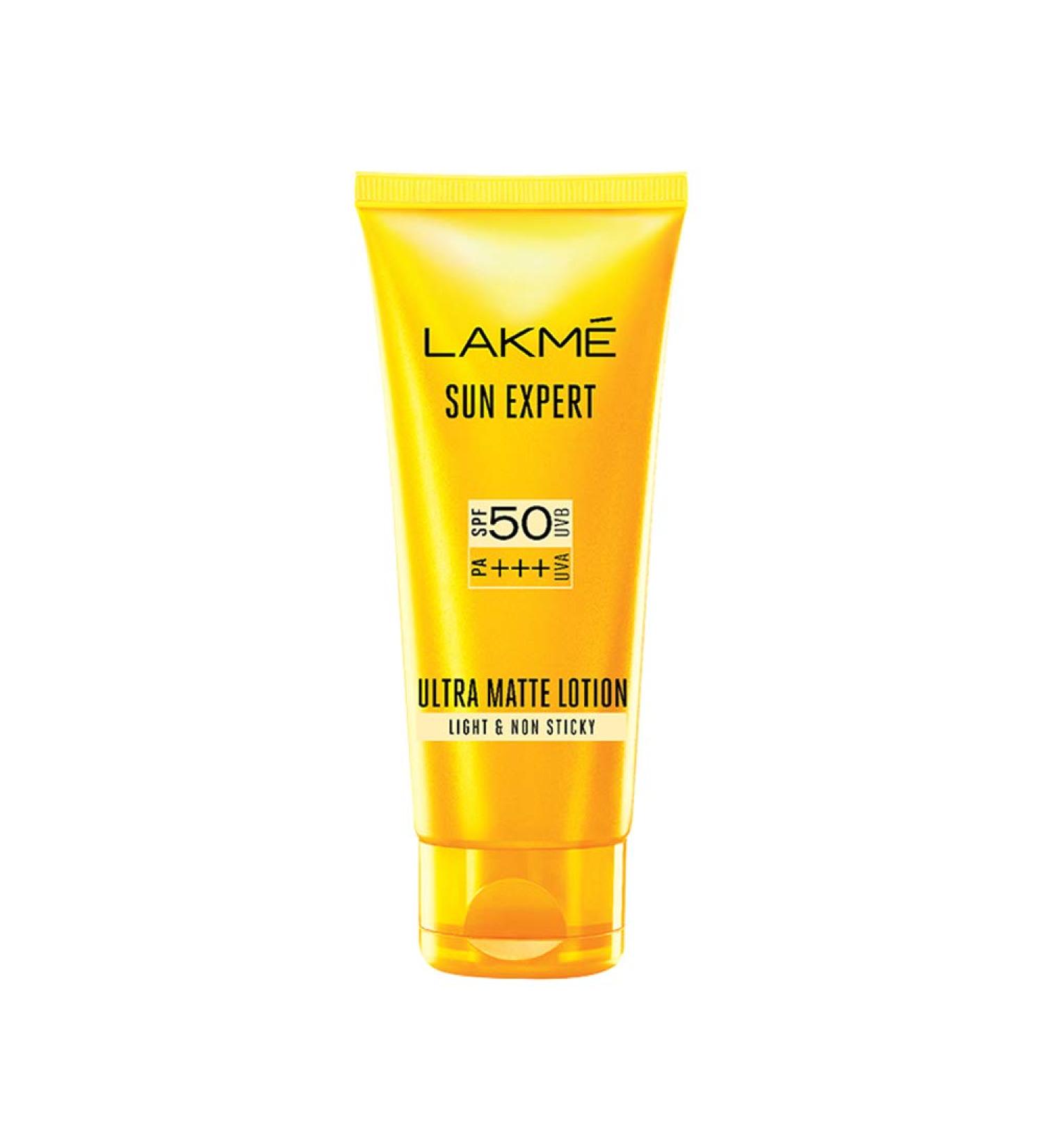 Lakme Sun Expert SPF 50 PA+++ Ultra Matte Lotion 100 ml - Buy Online on GoSupps.com