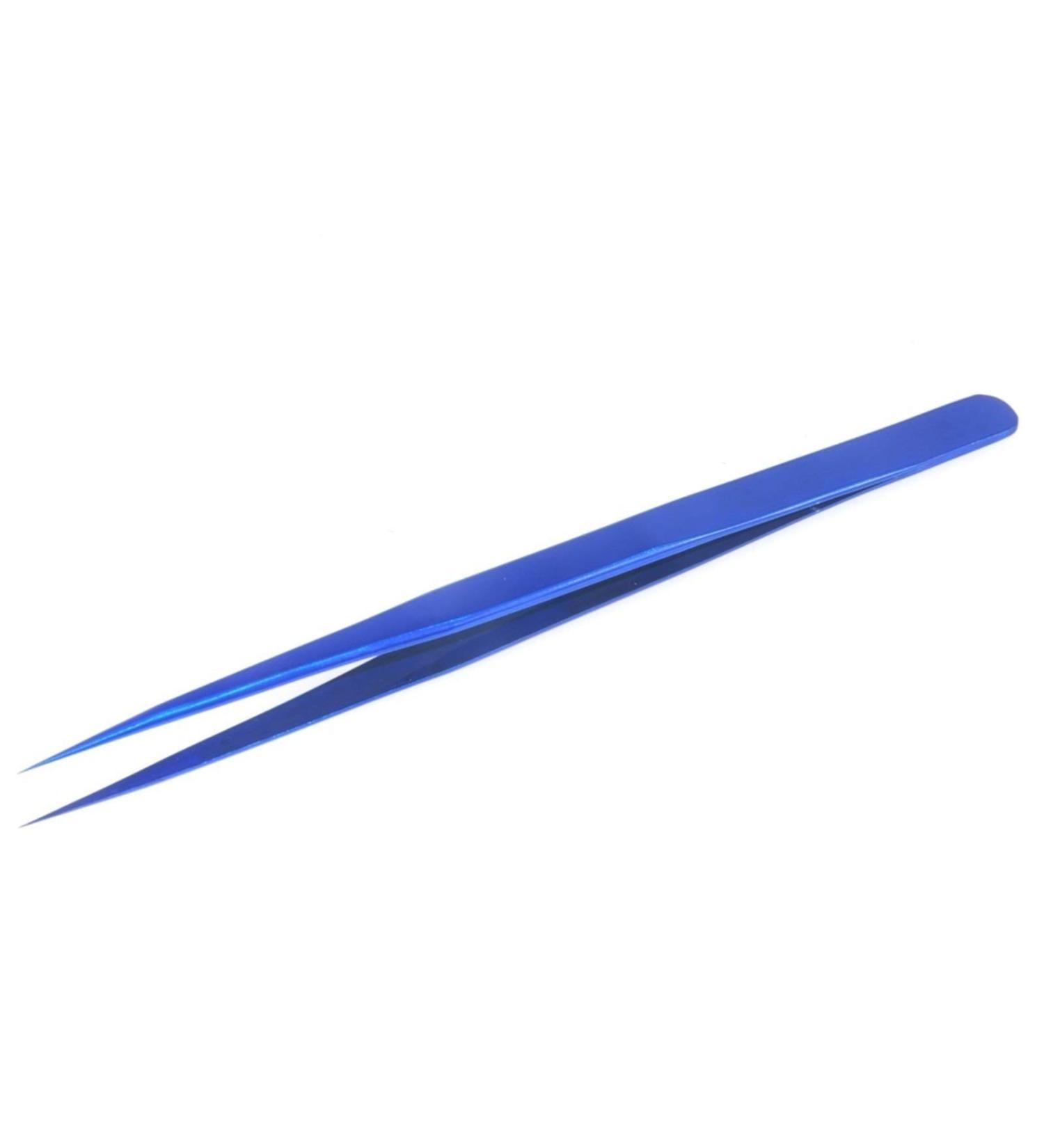 Multi-Function Tool Precision Tweezers Ultra-Thin Tweezers Blue Stainless Steel Sharp Hardened Industrial Tweezers Mobile Phone Repair Hand Tools Tools in Daily Life - Buy Online on GoSupps.com