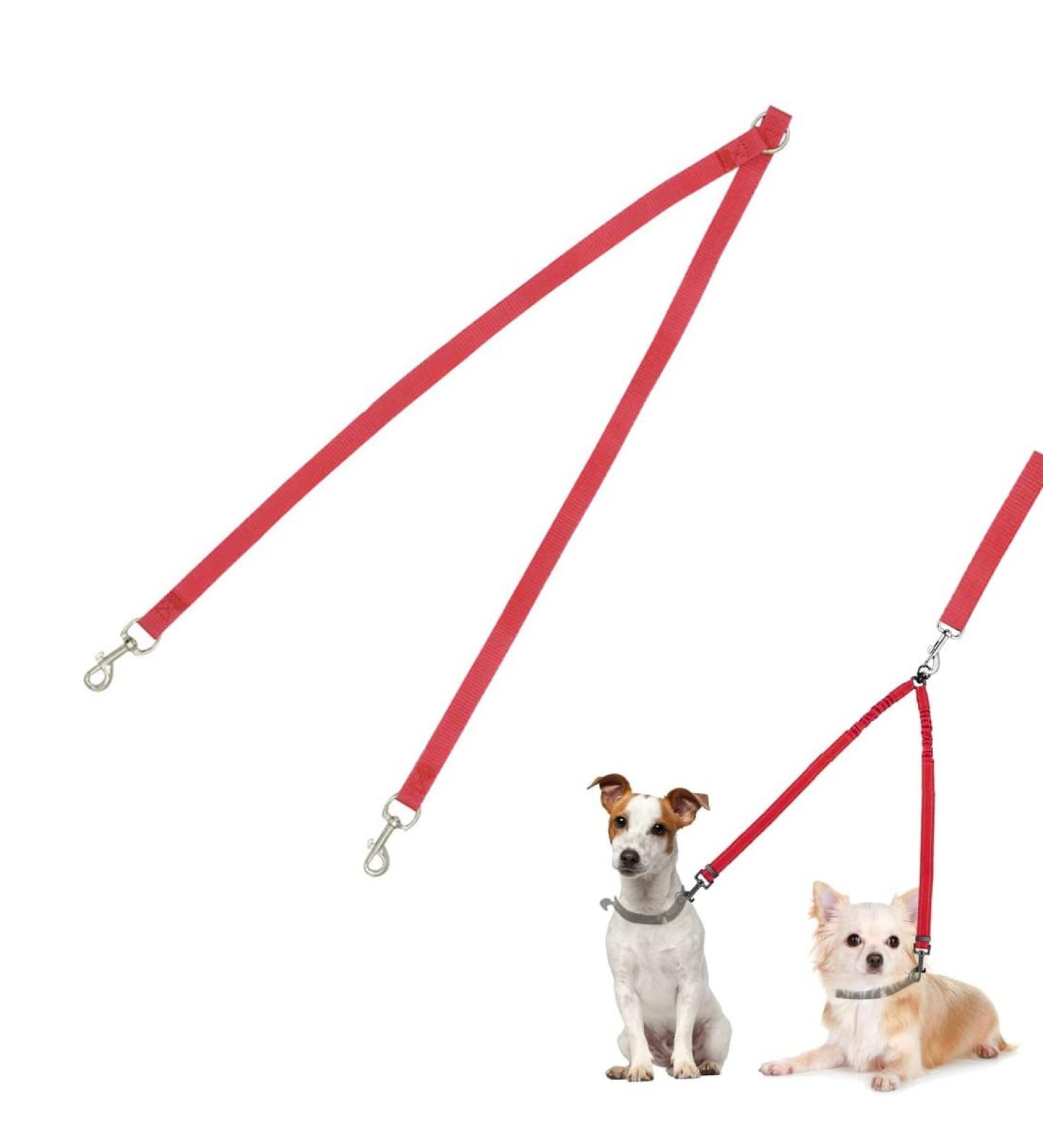 Adjustable Double Pet Trainer Leash - No Tangle Double Dog Leash for Dual Use | Weescie - Buy Online on GoSupps.com