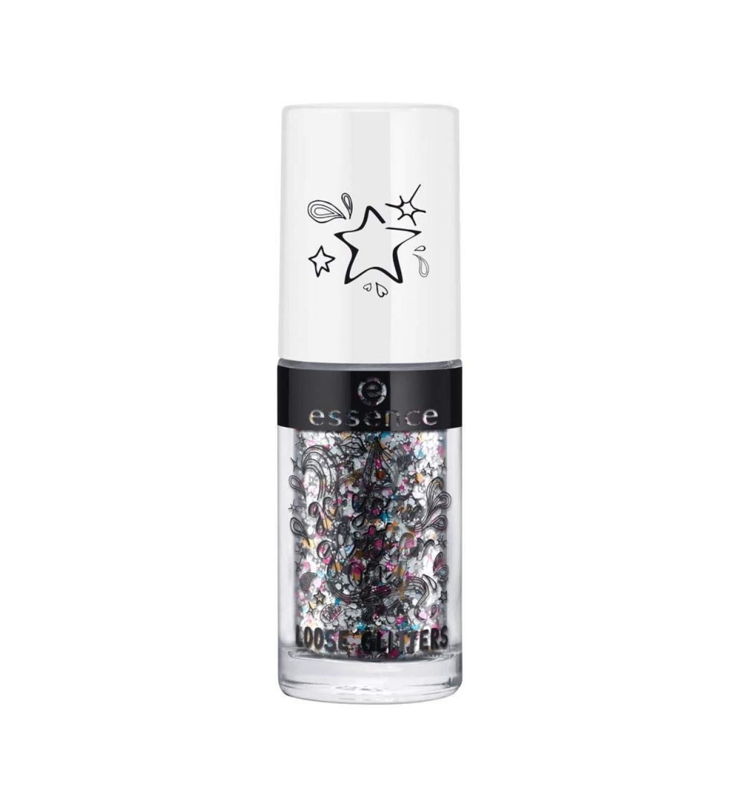 essence - eye shadow - The Trend Factory - get your glitter on! loose glitters - punk pinata