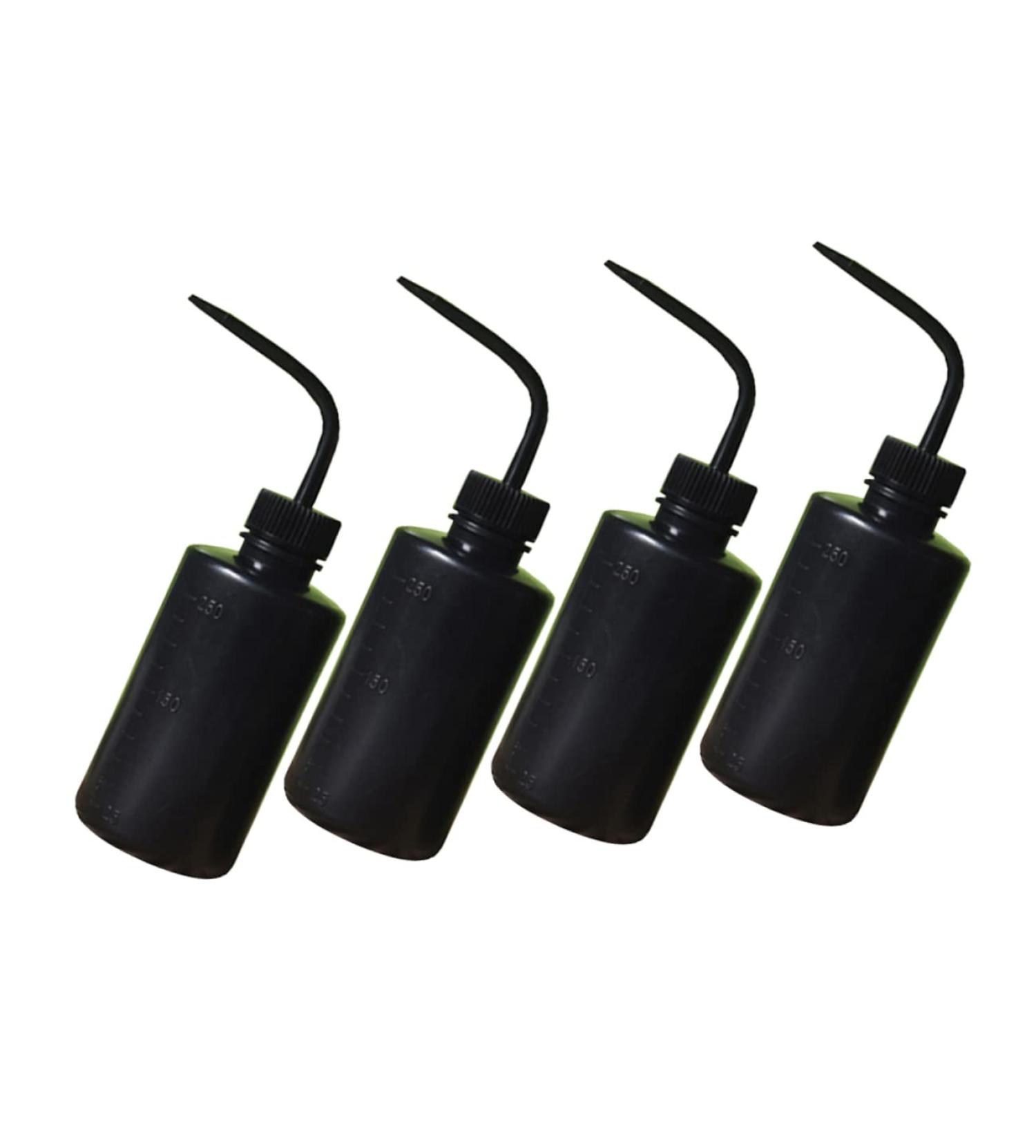  KICHOUSE KICHOUSE Set of 4 Rinse Bottles for 250ml Squeeze Sprays for Hair Extensions and Cosmetic Products - Buy Online on GoSupps.com