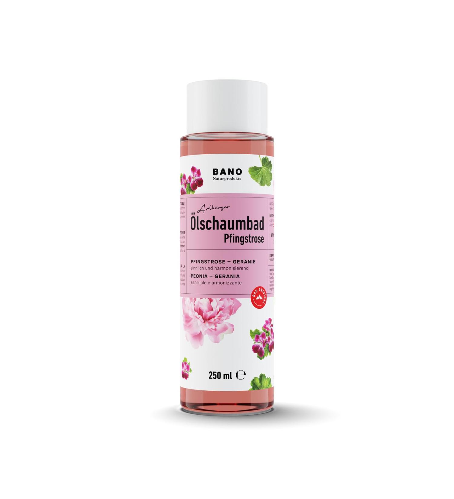 Arlberger Bubble Bath with Pure Oils for Your Wellness (Peony) - Buy Online on GoSupps.com