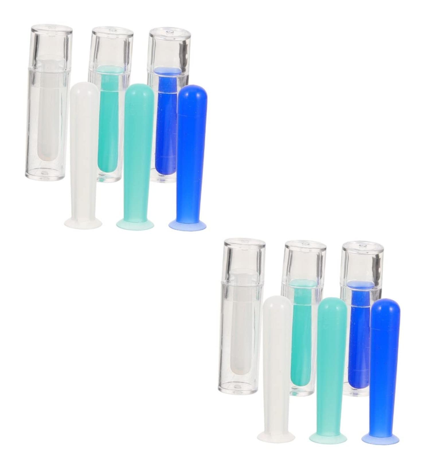 PLAFOPE 12 Pcs Suction Stick Portable Contacts-Lens Applicator Supplies Portable Contacts Lens Stick Contacts Lens Accessory Remover One Body Soft Rubber Assorted Colorx2pcs 4x1cmx2pcs - Buy Online on GoSupps.com