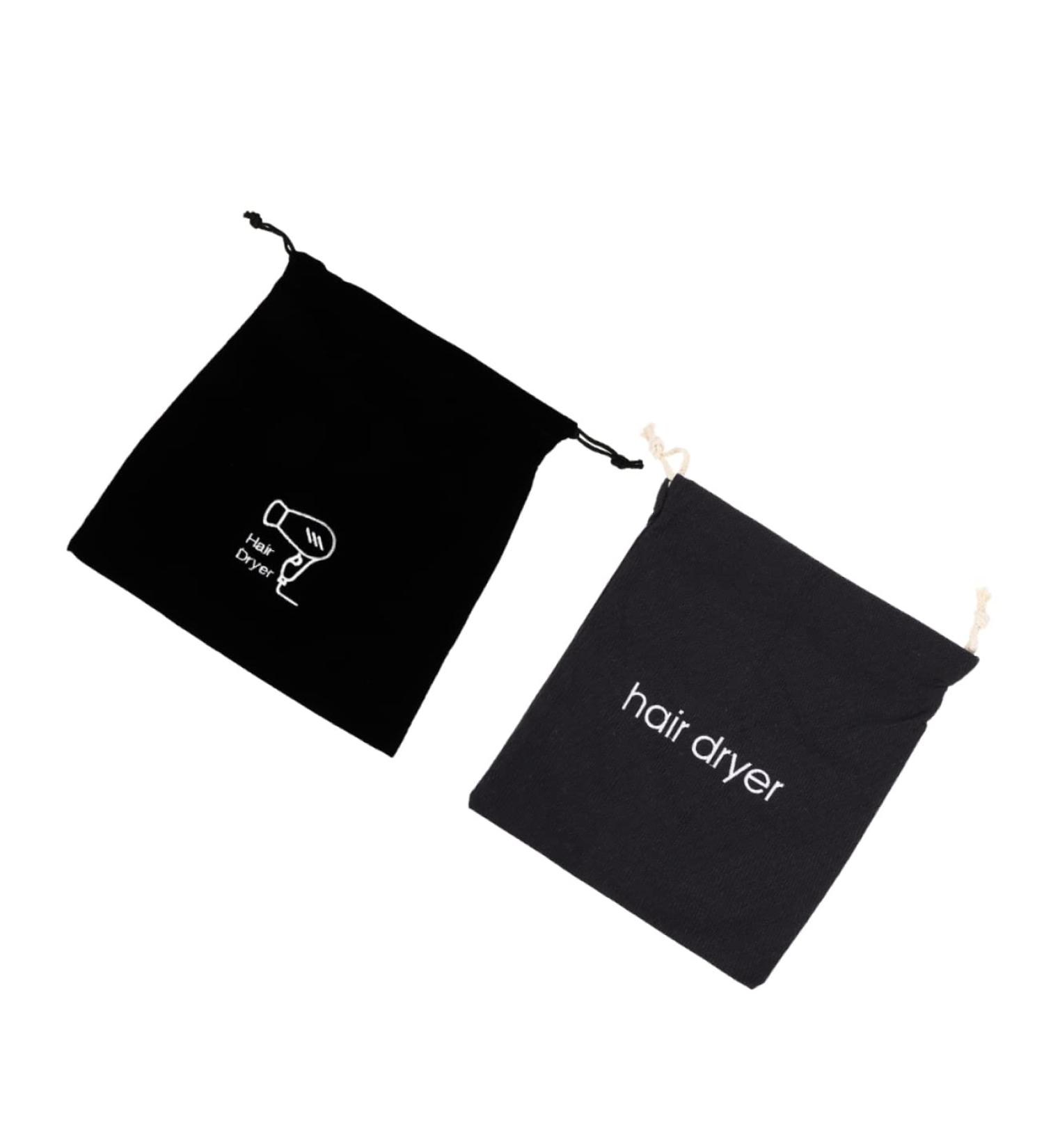 WOONEKY 2pcs Hair Dryer Storage Bag Mini Hair Dryer Hairdryer Storage Travel Toiletry Bag Hair Bag Fabric 33.00X30.00X0.50CM As Shown 1 - Buy Online on GoSupps.com