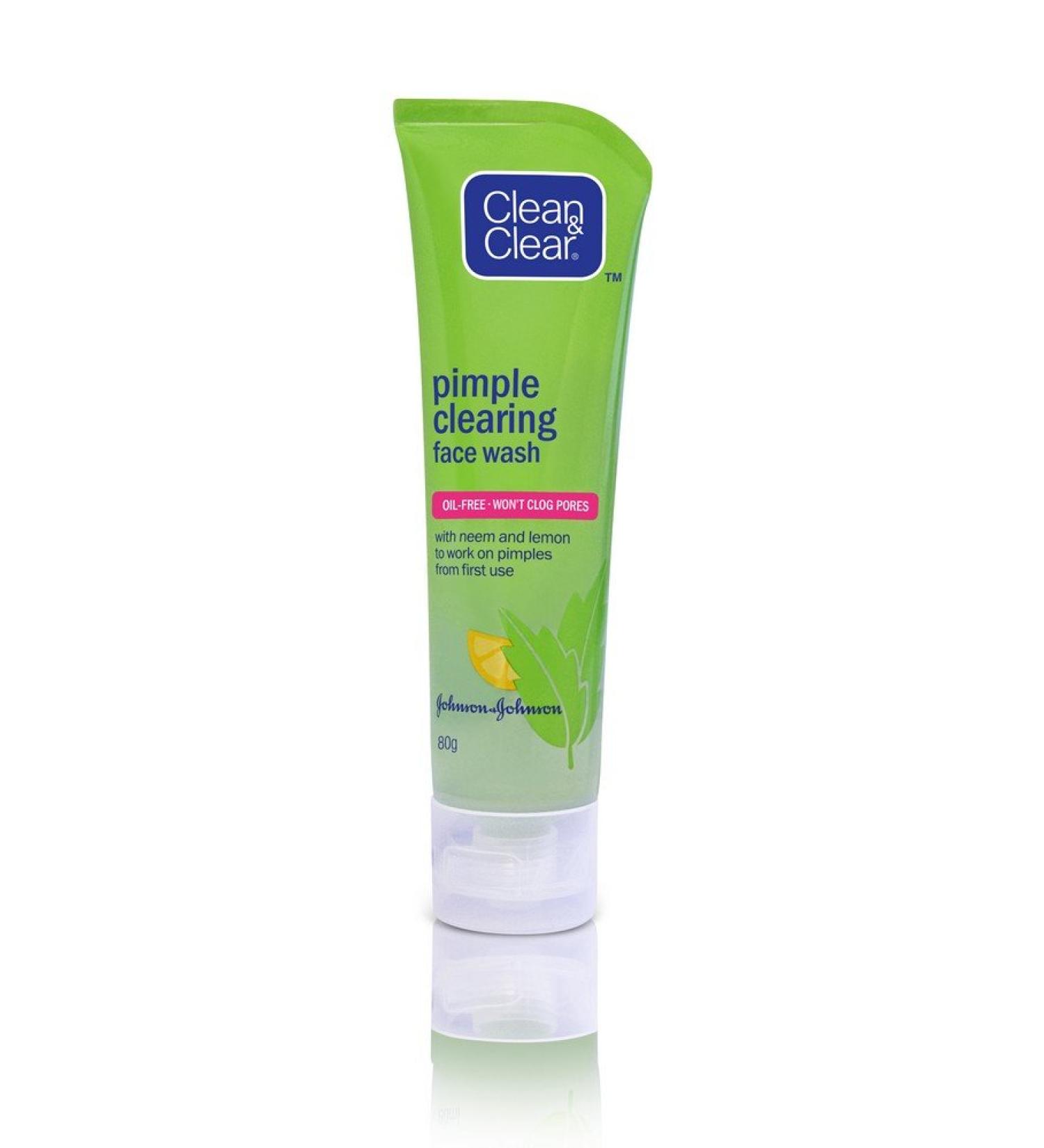 Buy Clean & Clear Pimple Clearing Face Wash 80g - Acne Treatment for Clear Skin | International Shipping Available - Buy Online on GoSupps.com
