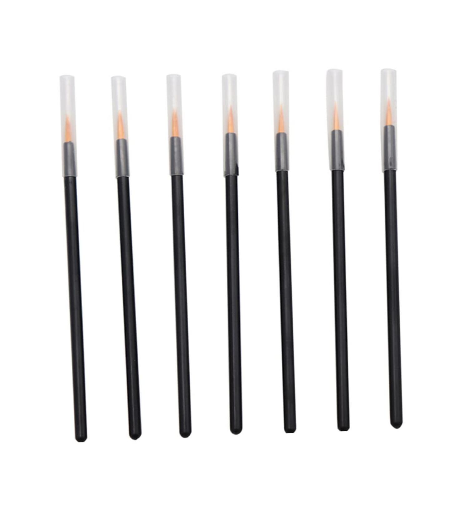 NOLITOY 50pcs Disposable Eyeliner Brush Disposable Lip Wands Women Eyeliner Brush Makeup Tools Miss With Hat - Buy Online on GoSupps.com