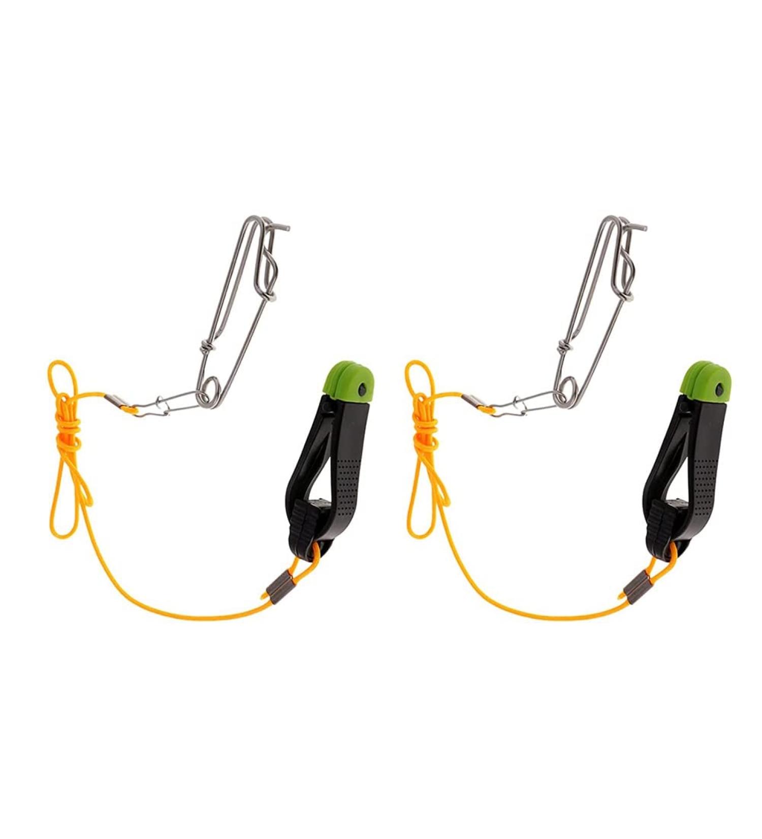 OUHUAN 2pcs Plus Line Release - 17 Downrigger Release Stacker Fishing Leaders with Longline Clips Snap for International Shipping - Buy Online on GoSupps.com