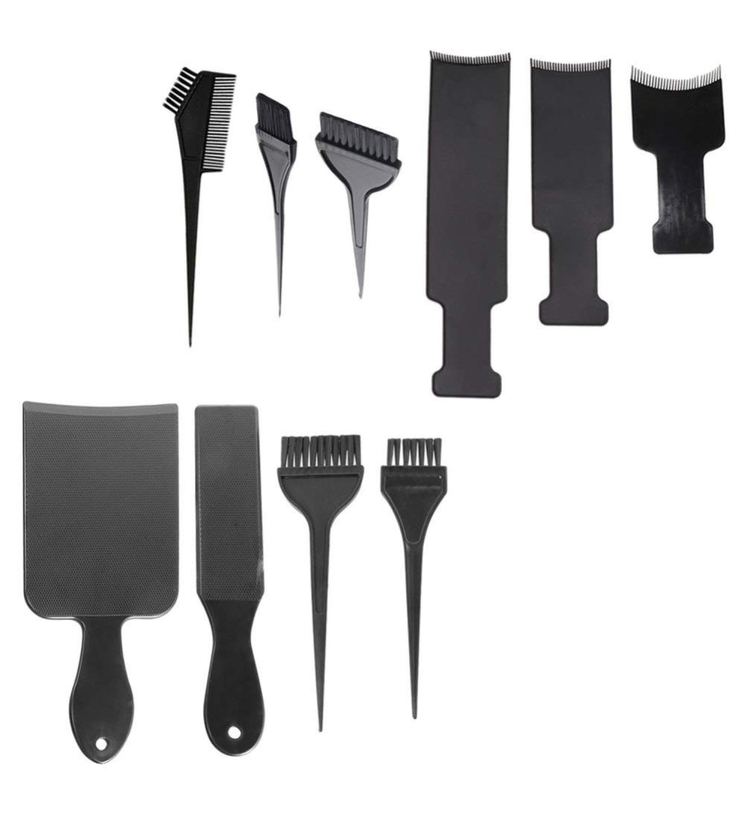 Set Hair Color Board Brush Hair Coloring Brush Balayage Board Hair Tint Kit Hair Dye Tool Kit Hair Dye Tools Hair Bleaching Tinting Tools Hair Dye Tint Brush Hair Dye Kit Plastic - Buy Online on GoSupps.com