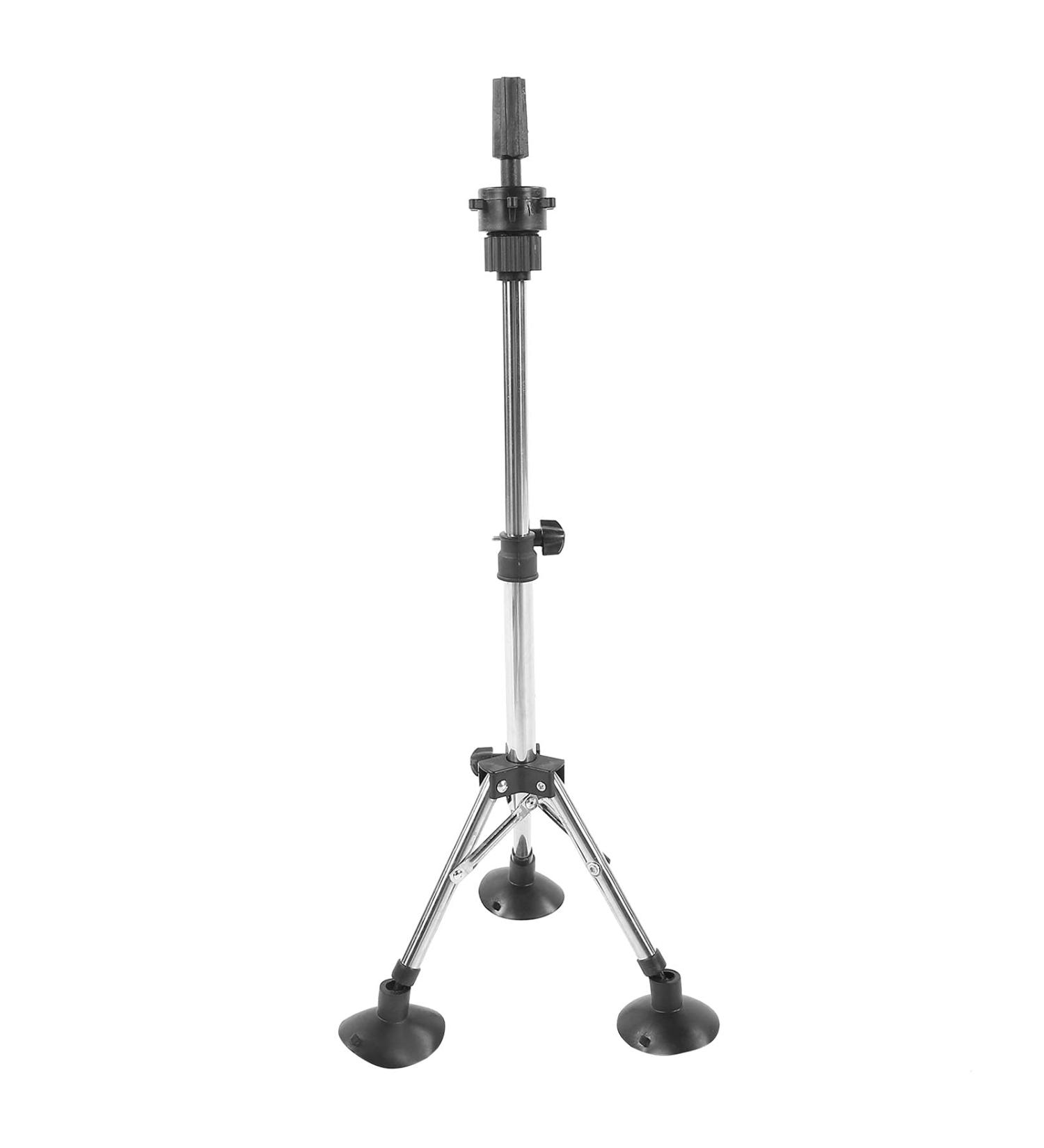 Shop Crazy Sale: Foldable Hairdressing Training Head - Adjustable Barber Pupil Headstand (Silver) - Buy Online on GoSupps.com