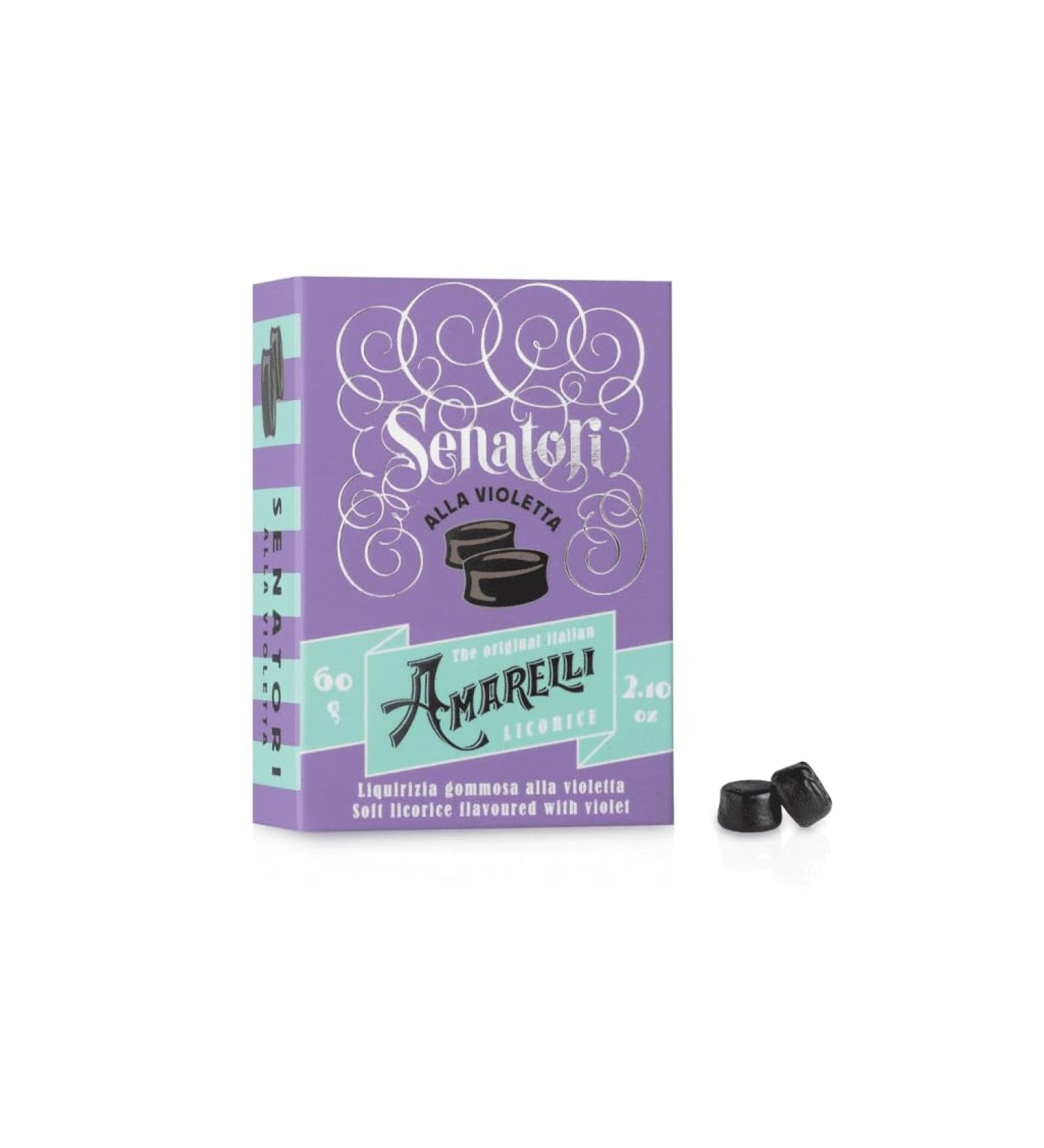 Senatori with Violet - 60 gr - Liqurizia Amarelli