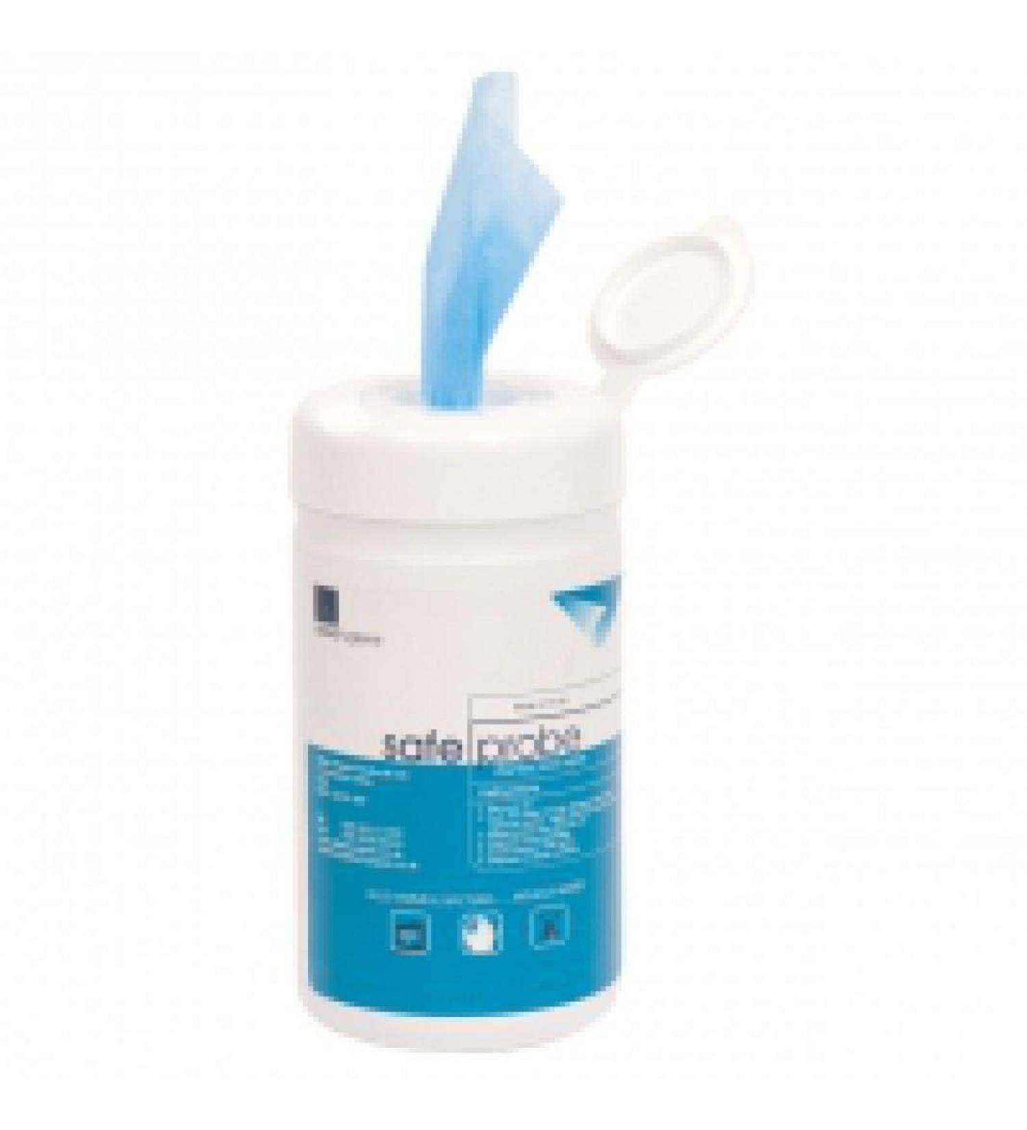 Genware Safe Probe Wipes - Tub of 200 | Anti-Bacterial Wipes Disinfectant Wipes Cleaning Wipes For Temperature Probes White