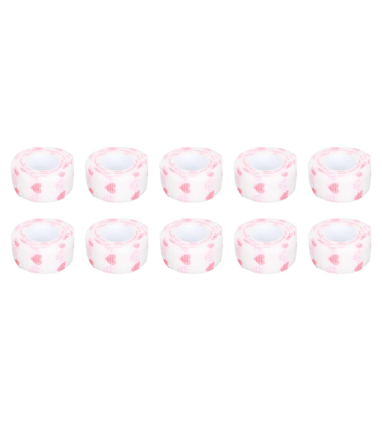 10 Rolls Elastic Finger Tape - Japanese Medical Wrap Non-Woven Fabric Finger Protection & Ankle Support in Assorted Colors - Buy Online on GoSupps.com