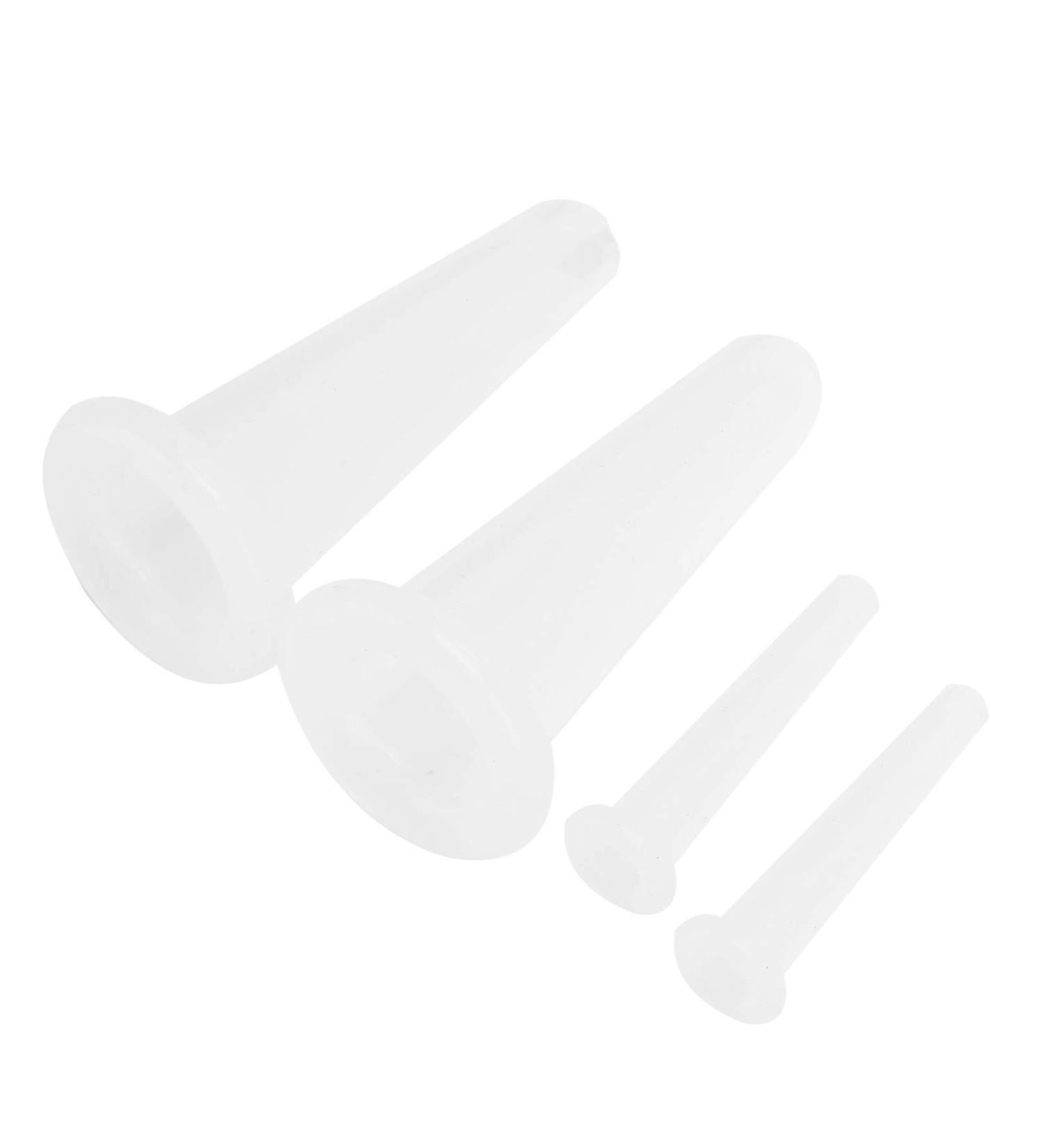 4PC Silicone Massage Cup Set - Glass Face Cupping for Body Care & Moisture Absorption - Ideal for Daily Household Use - Buy Online on GoSupps.com