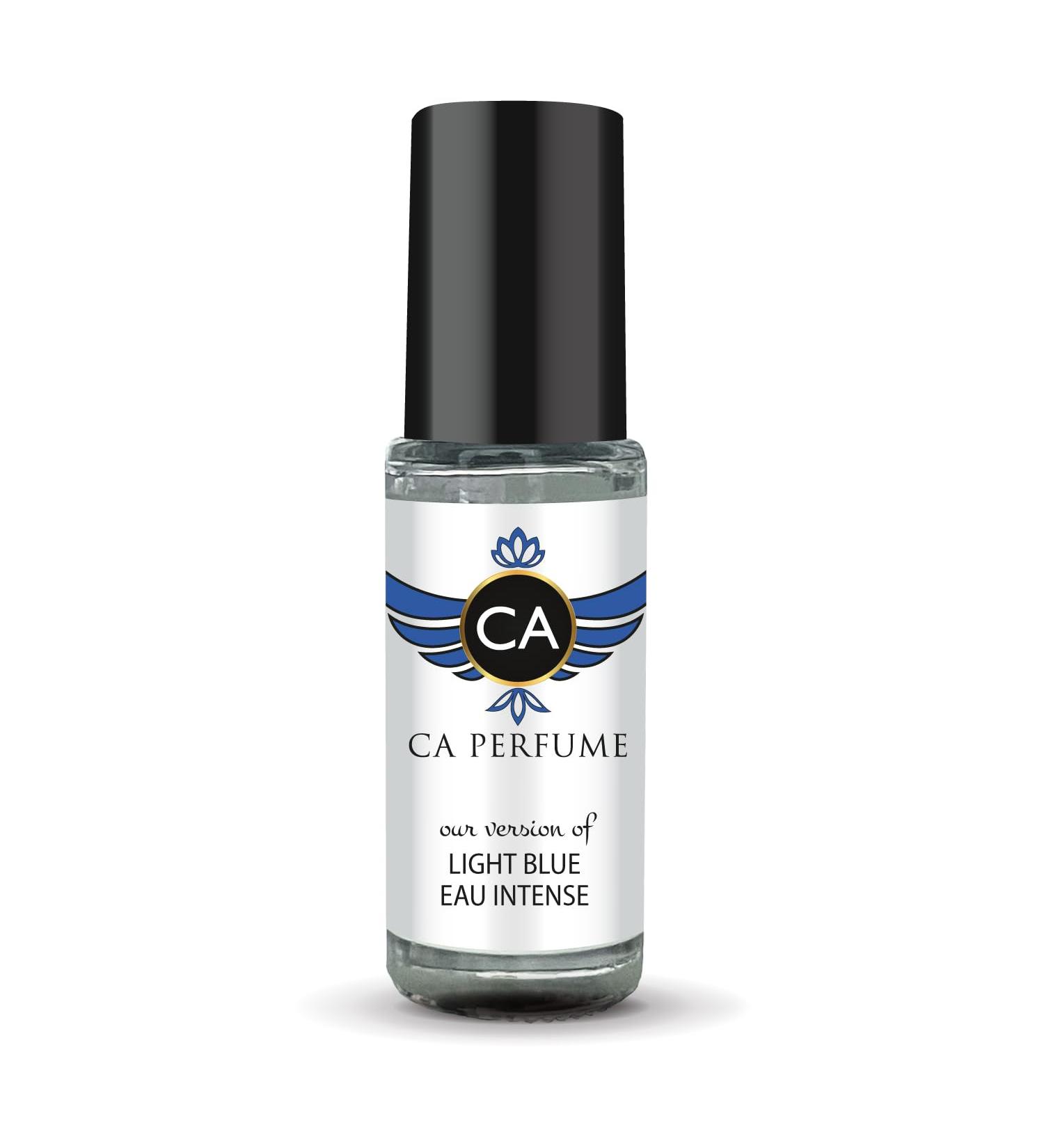 CA Perfume Impression of Light Blue Eau Intense For Men Replica Fragrance Body Oil Dupes Alcohol-Free Aromatherapy Sample Travel Size Concentrated Long Lasting Roll-On 0.14 Fl Oz/4ml-X1 - Buy Online on GoSupps.com