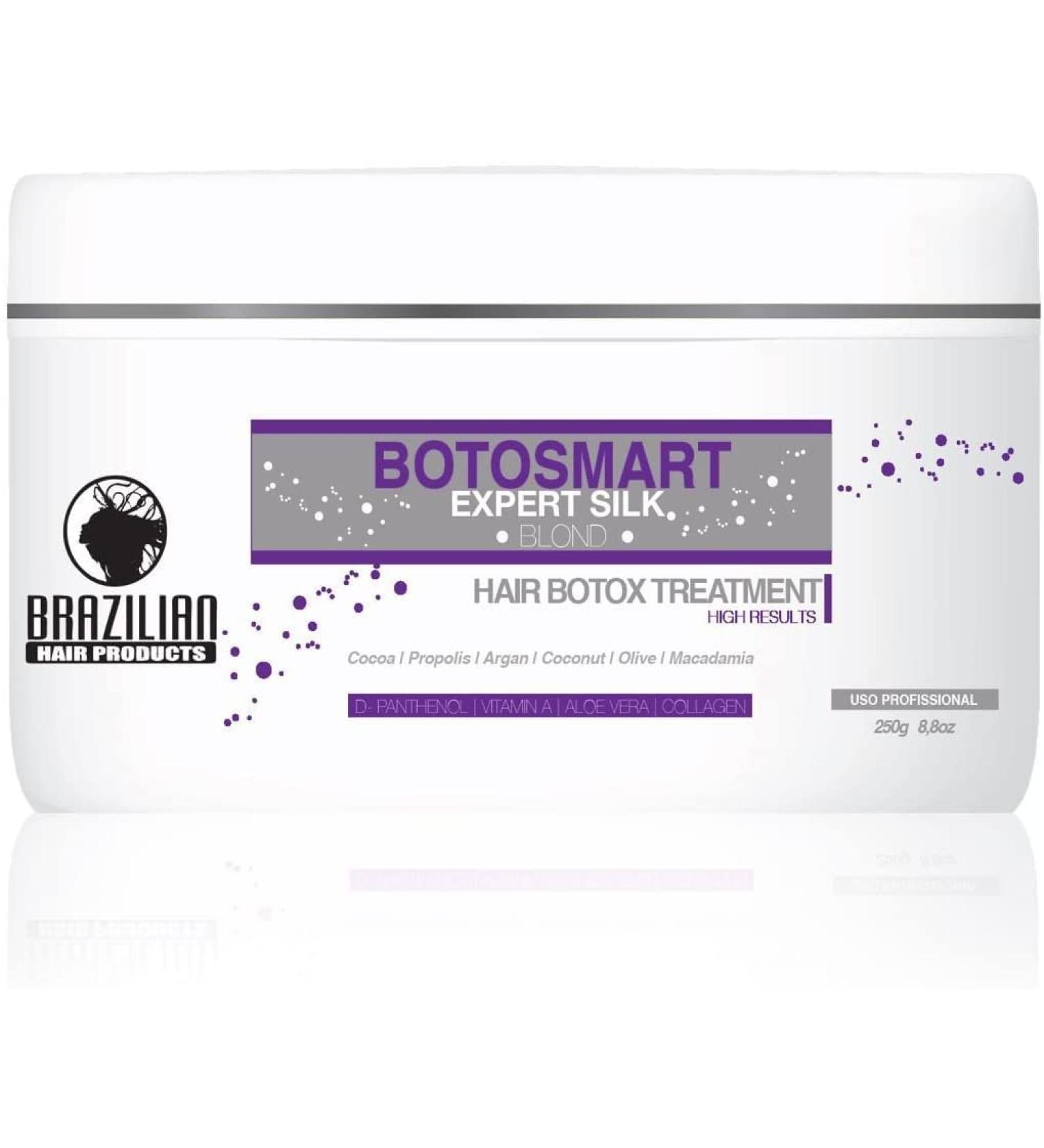 Brazilian BotoSmart Expert Silk Blond Hair with Macadamia 250 Milliliter - Buy Online on GoSupps.com