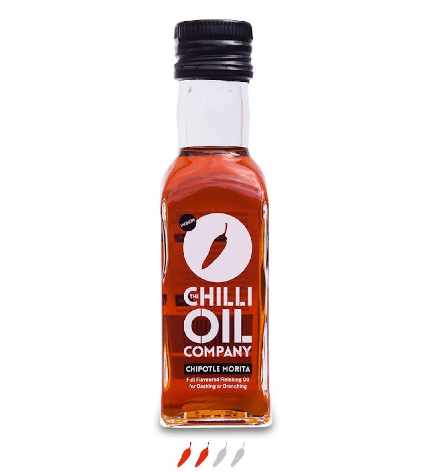 The Chilli Oil Company Chipotle Morita Chilli Oil 125 ml - Buy Online on GoSupps.com