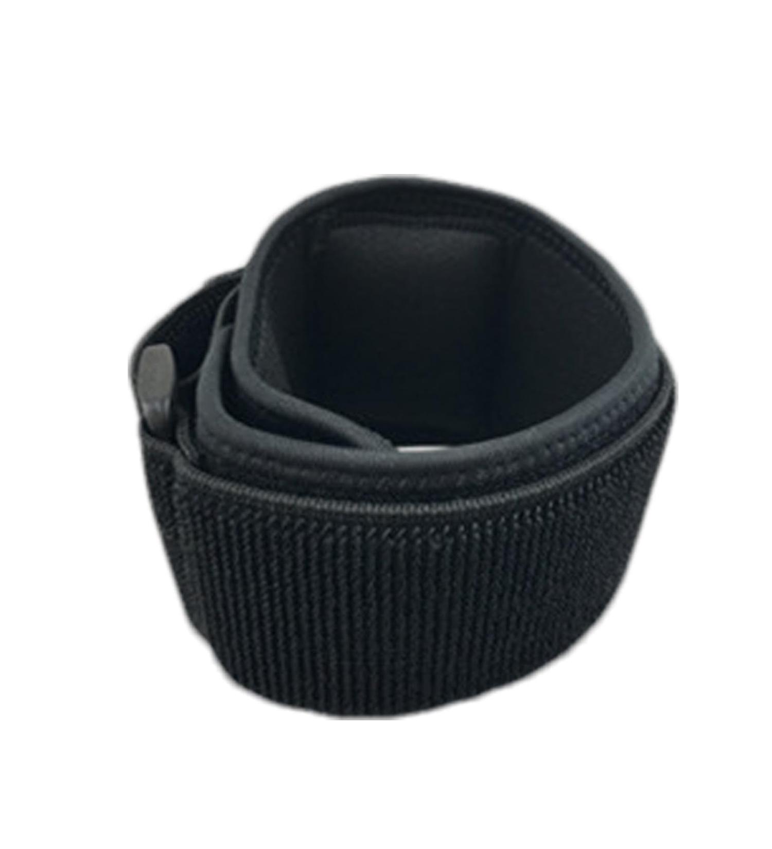 Tennis Elbow Brace - Breathable Padded Support Sleeve | Adjustable Anti-Collision Fitness Brace for Basketball Tennis & Badminton | Best Athletic Elbow Support in Black - Buy Online on GoSupps.com