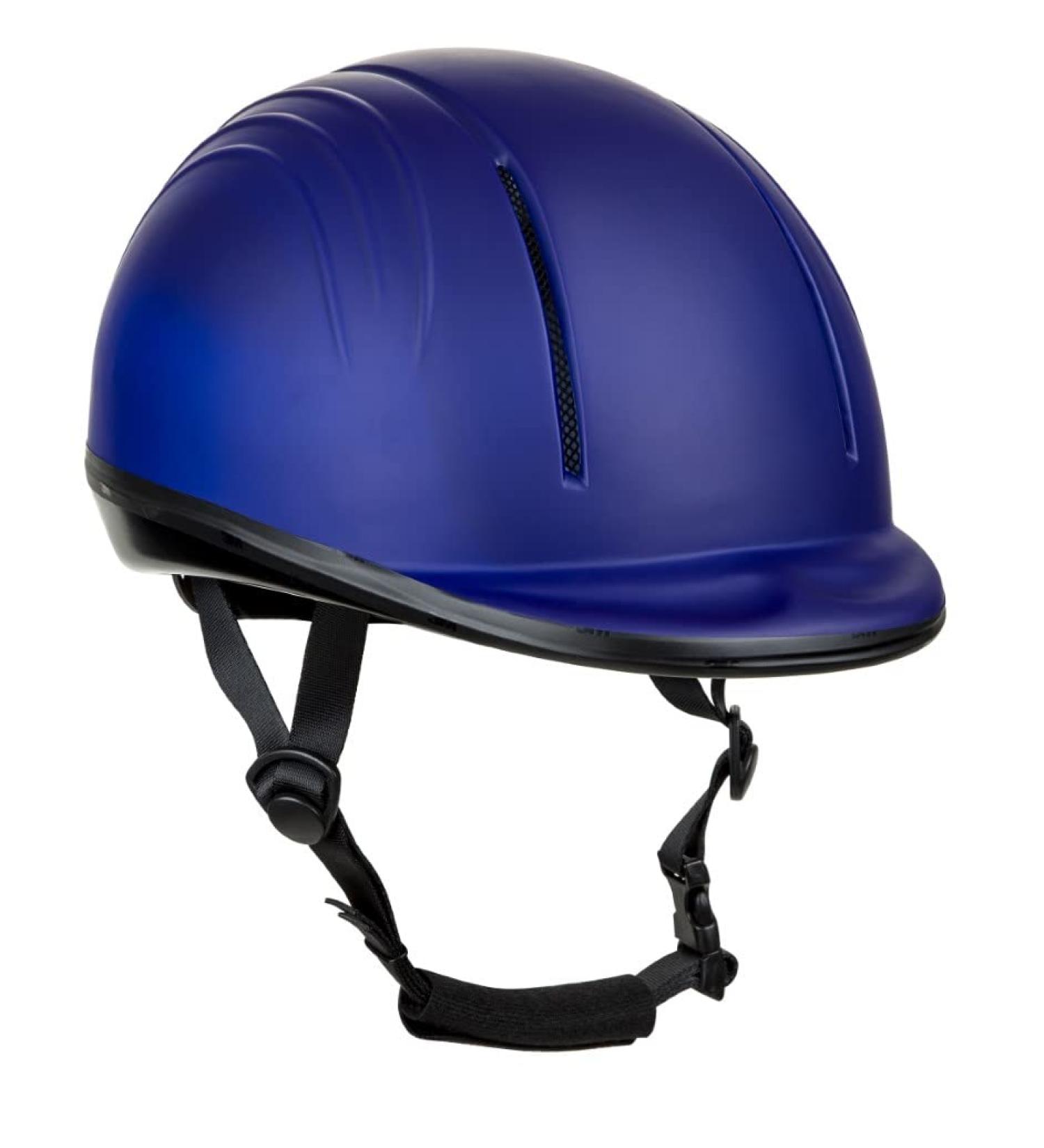 TuffRider Starter Basic Horse Riding Helmet - SEI Certified - Royal Blue - Equestrian Head Gear - Buy Online on GoSupps.com