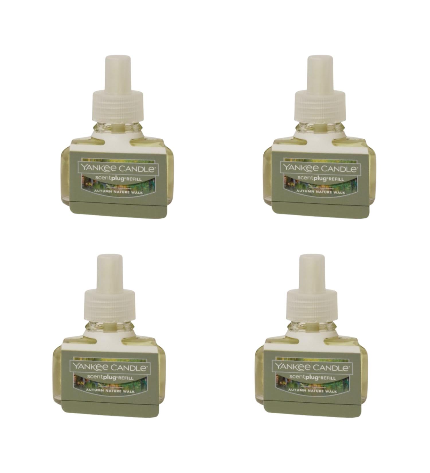Yankee Candle Autumn Nature Walk Electric Home Fragrance Scent Plug Refill (Pack of 4)