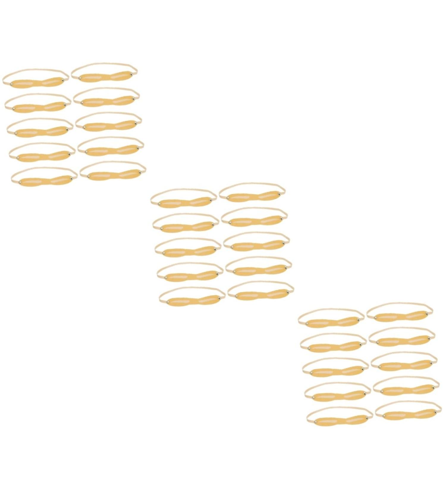 Balacoo 30 pcs Silicone Eyebrow Beginner Professional Practice Fake for Skin Headband Supply - Buy Online on GoSupps.com