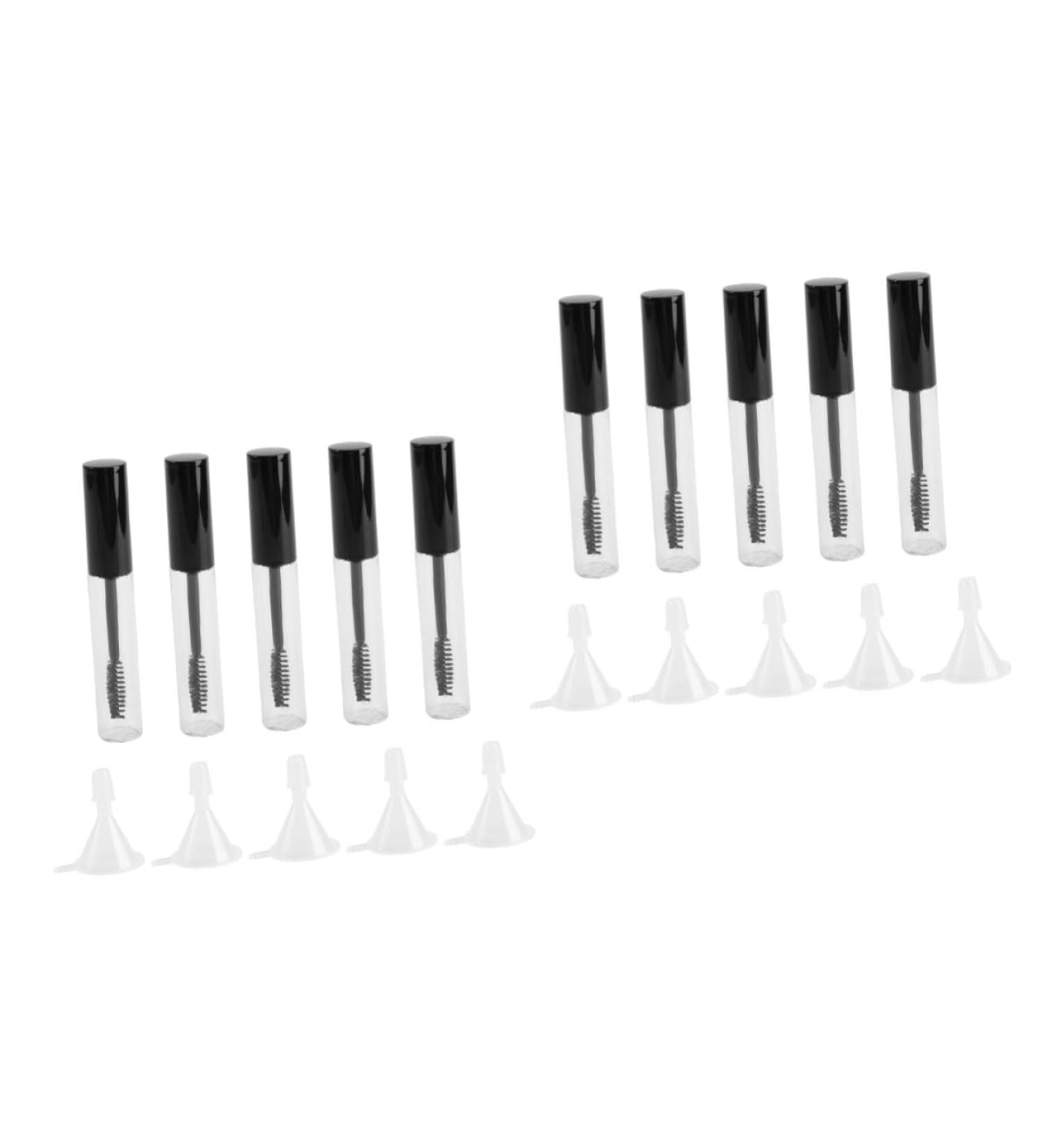 Didiseaon 10 Pcs Empty Eyelashes Bottle Sample Mascara Tube Mascara Tube Empty Eyelash Cream Bottle Round - Buy Online on GoSupps.com