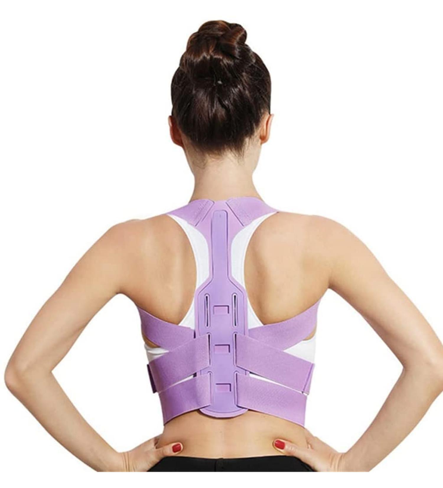 Brace Support Belt Adjustable Back Posture Corrector Clavicle Spine Back Shoulder Lumbar Posture Correction Corset for Posture Tools - Buy Online on GoSupps.com