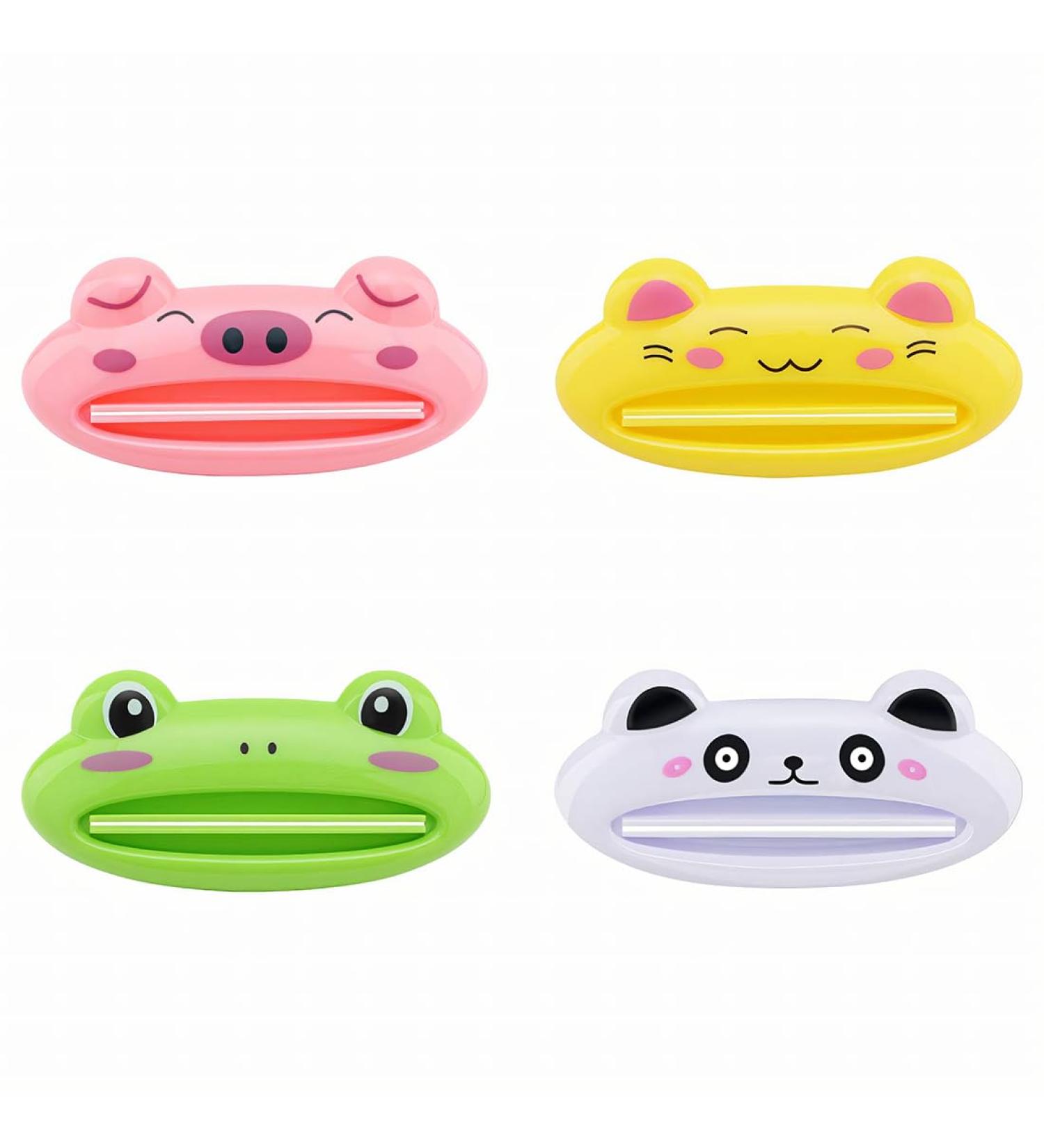 Gnalia 4-Piece Toothpaste Tube Squeezer Set - Efficient Tube Press for All Toothpaste Types - Crush & Squeeze with Ease - Buy Online on GoSupps.com