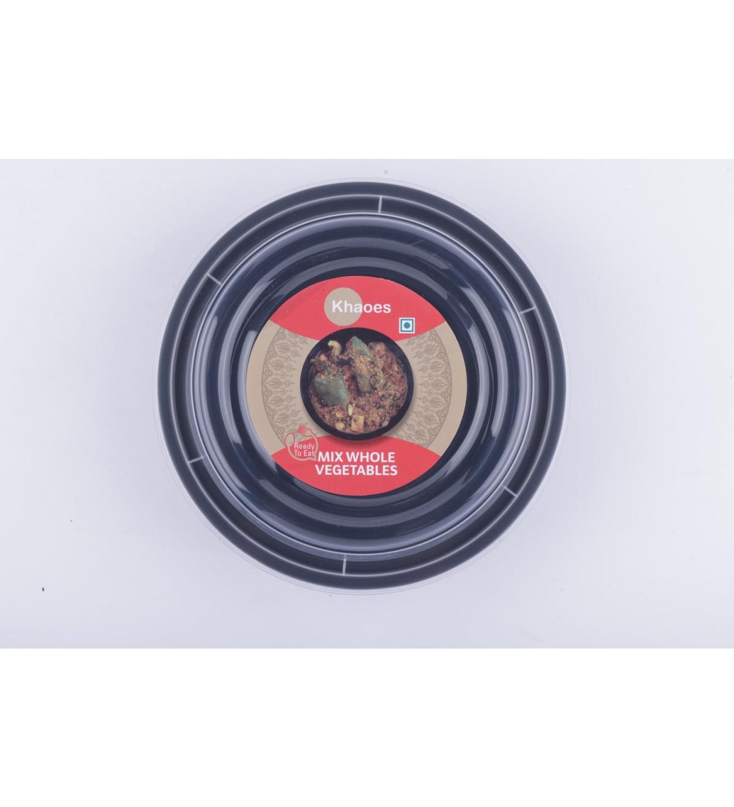 Khaoes Ready to Eat Mix Whole Vegetables Instant Mix Whole Vegetables with No Added Preservative and Colours (Item Weight : 81 gr Pack Of 1) - Buy Online on GoSupps.com