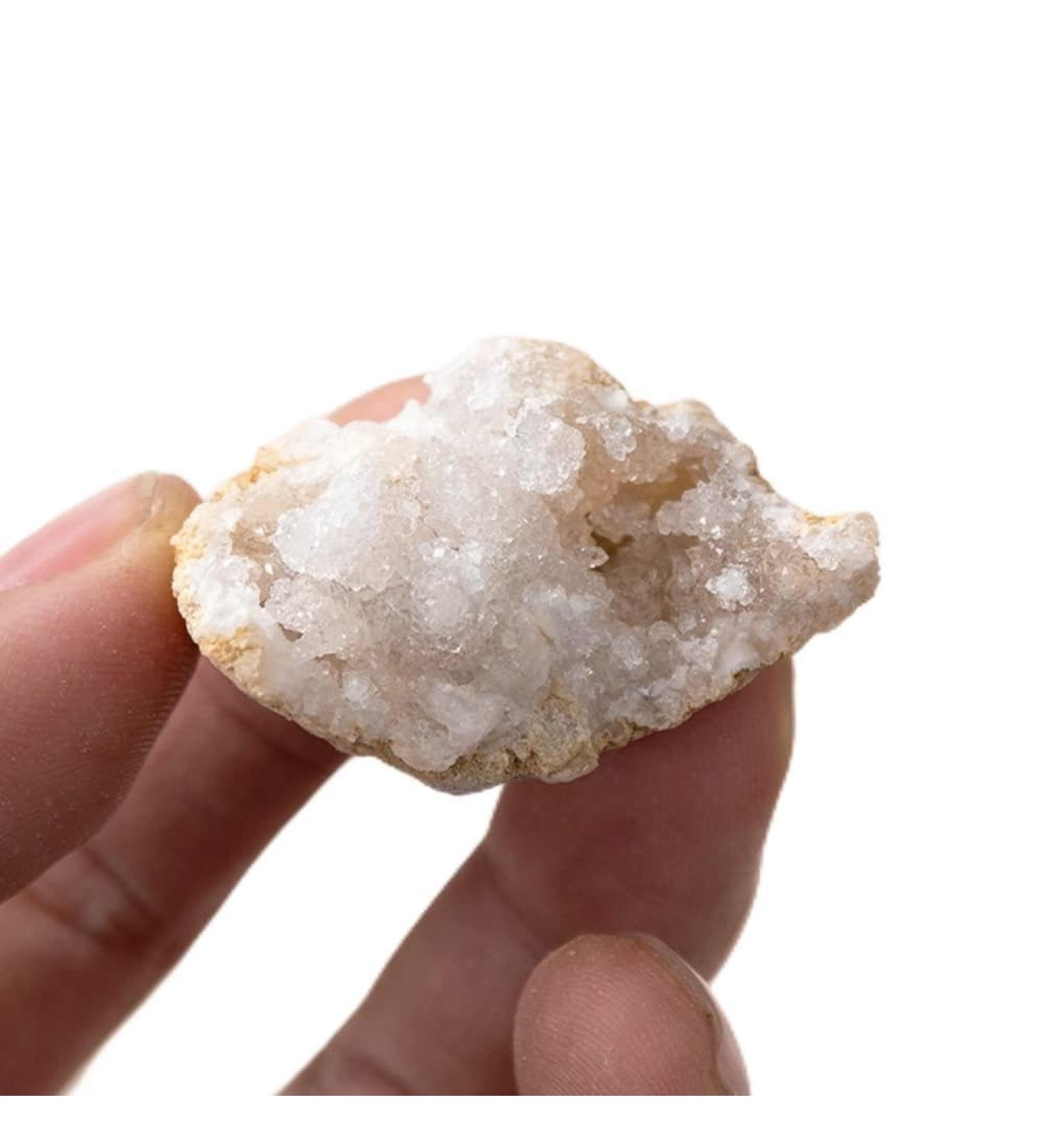 Unopened Natural Agate Geode Raw Crystal Crystals Lucky Stone Cluster Cave Collection Specimen - Buy Online on GoSupps.com