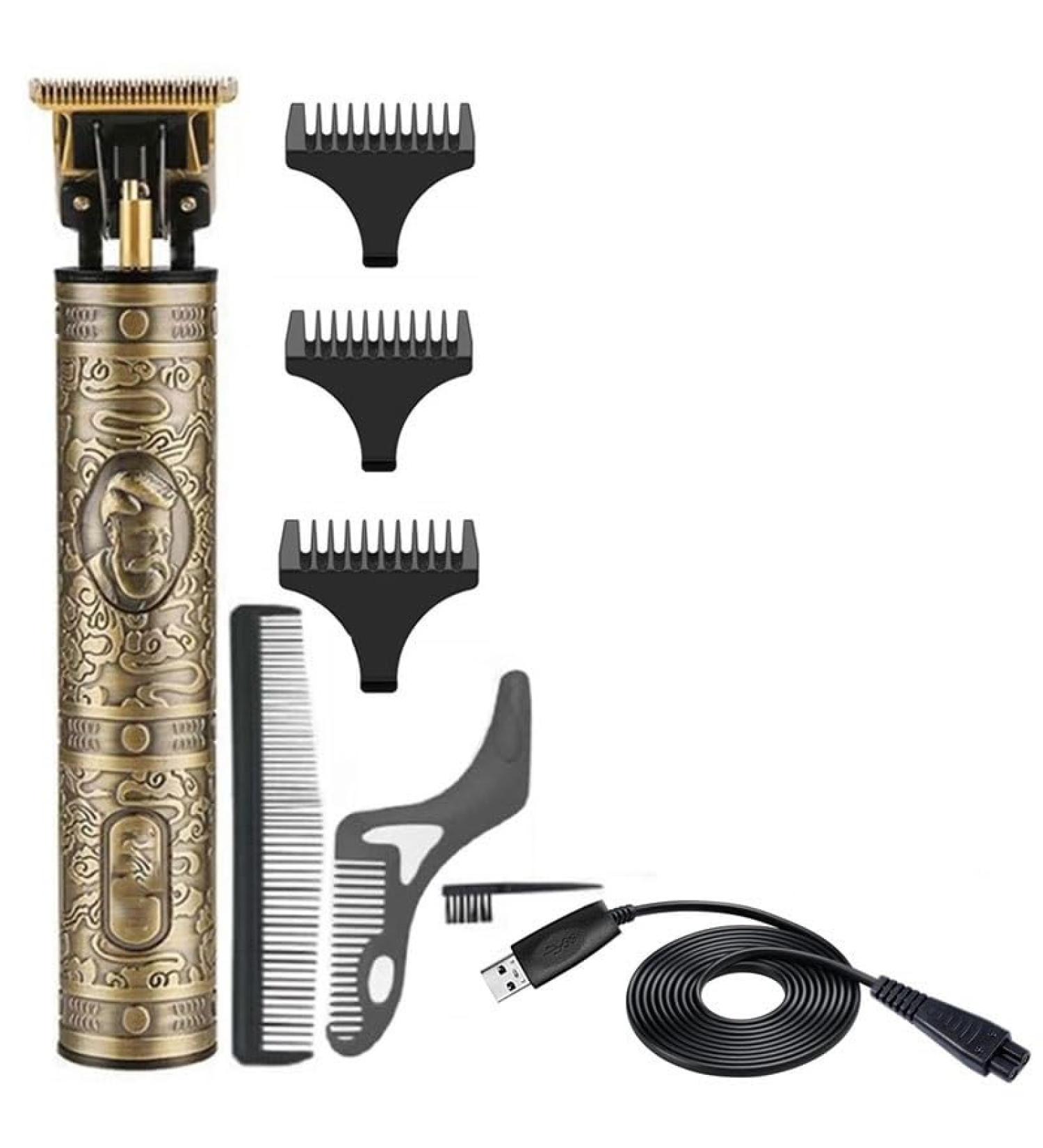Pro Hair Clipper Zero Blade Outline Rechargeable Hair Trimmer Professional Men Facial Electric Beard Styler Shaping Tool - Buy Online on GoSupps.com