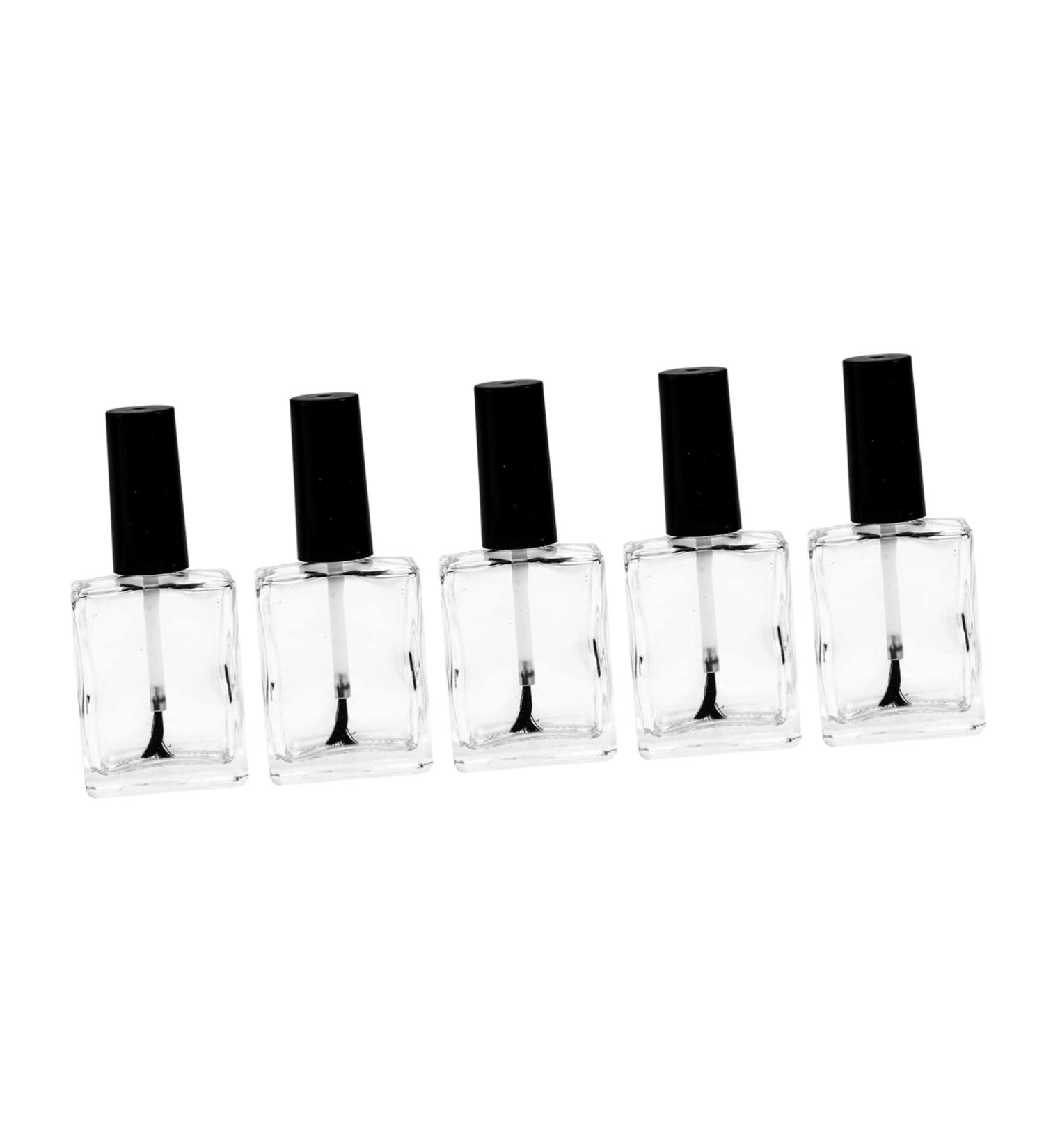 SOESFOUFU Cuticle Oil Container Refillable Glass Containers Monomer Container Refillable Cosmetic Bottles Nail Gel Filling Nail Polish - Buy Online on GoSupps.com