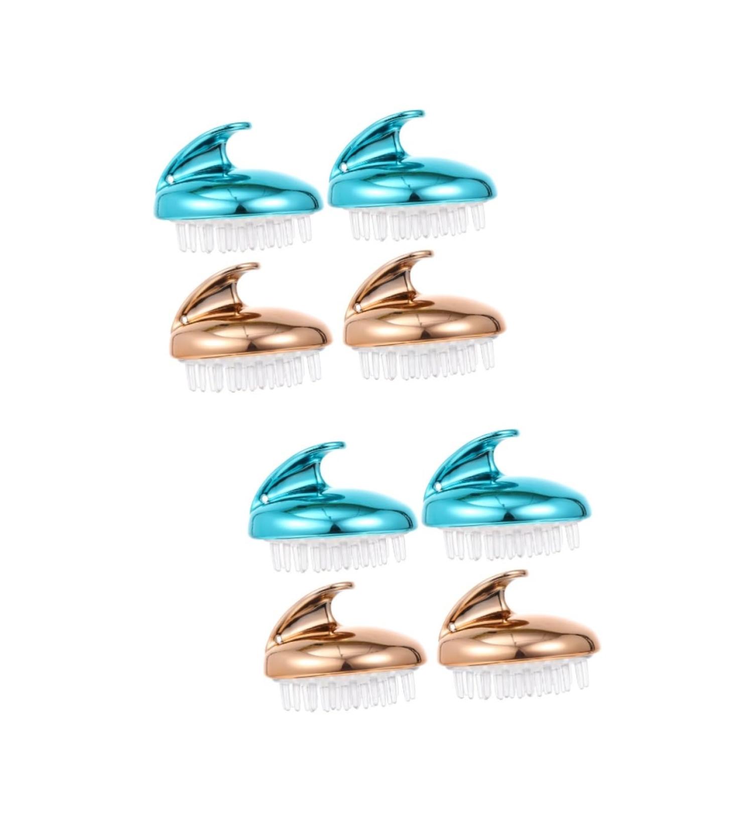 FOMIYES 8 STK Silicone Scalp Massage Comb - Anti-Dandruff Shampoo Brush for Men | Head & Hair Washer Showering Lure - Eva Cleaning Tool - Buy Online on GoSupps.com