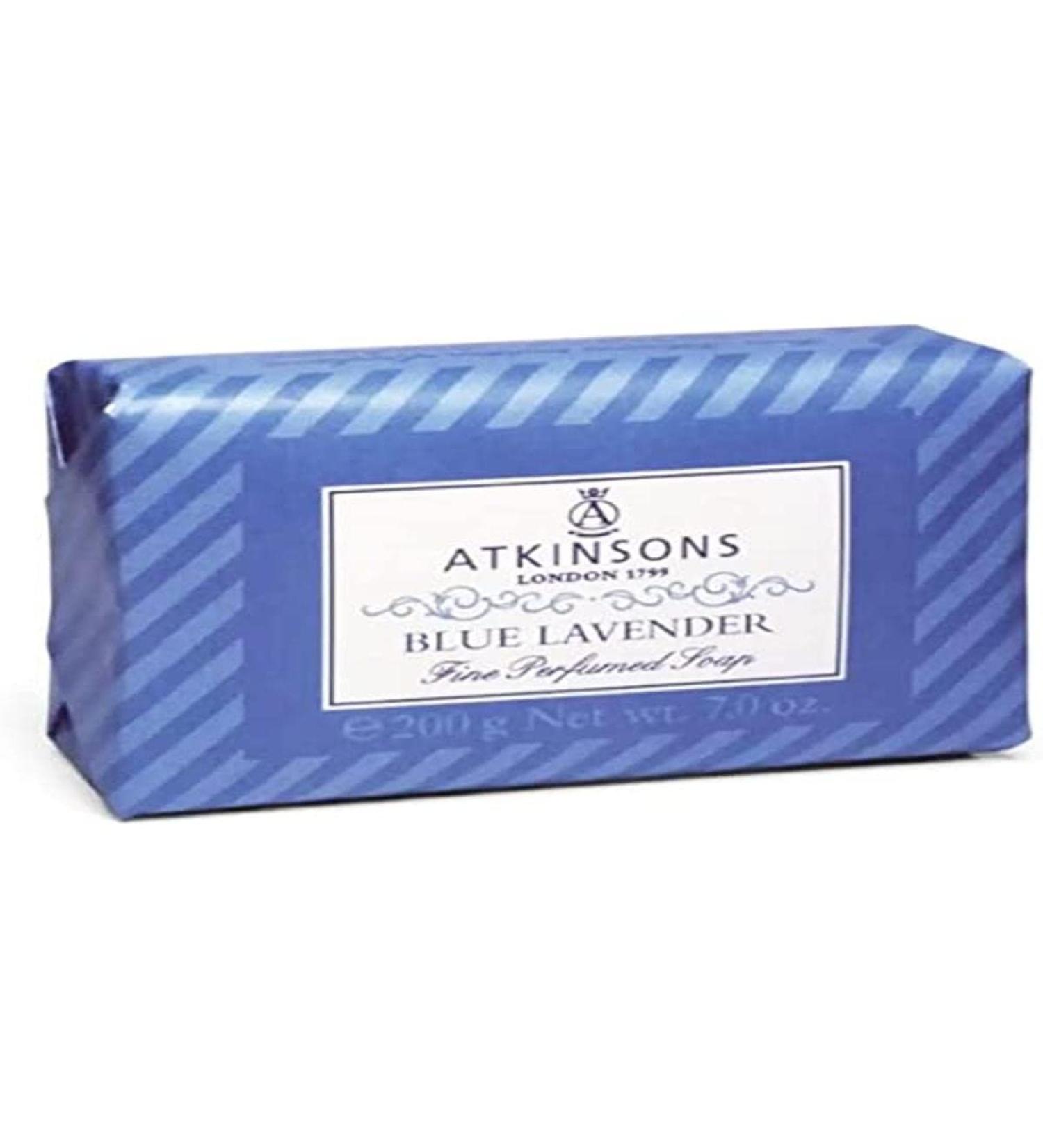 Atkinsons Blue Lavender Barseife 200 g Lavendel 20 g 1er Pack