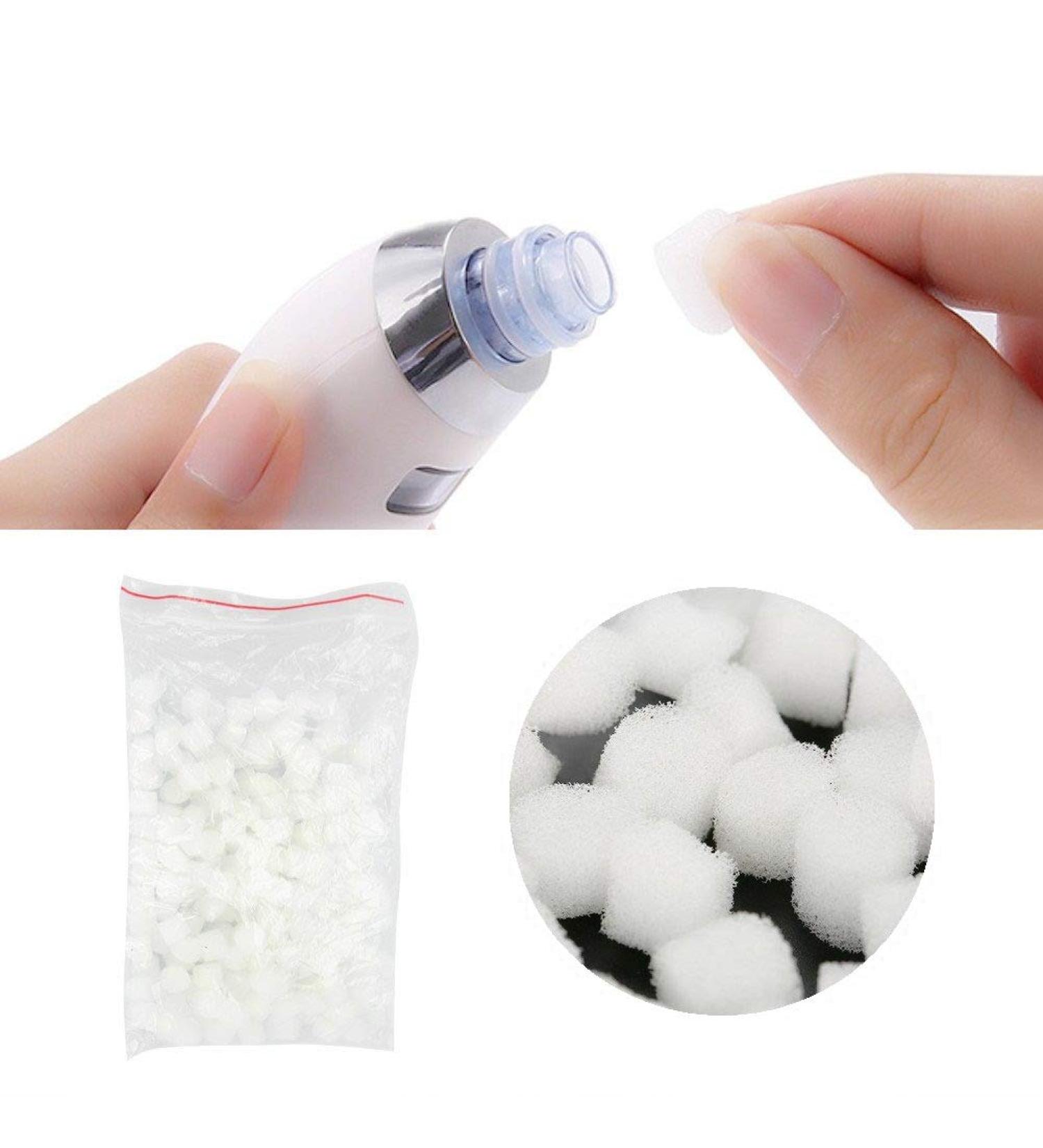 ZJchao 150pcs Blackhead Vacuum Filter Sponges for Blackhead Removal Device - Comedo Suction Accessories - Buy Online on GoSupps.com