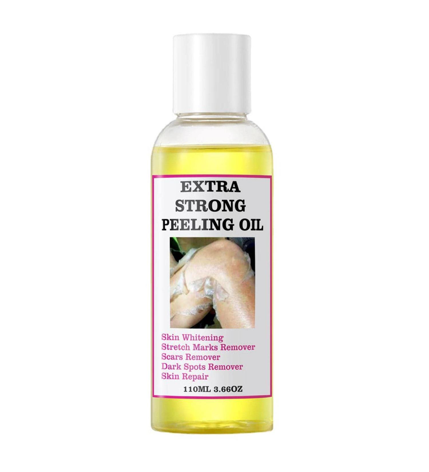 Eoixuqba 110ml Peeling Oil Extra Strength Whitening Yellow Peeling Oil Yellow Peeling Oil For Dark Skin Super Strength Yellow Peeling Oil Dark Skin For BodyFor Body Lightening Bleaching - Buy Online on GoSupps.com