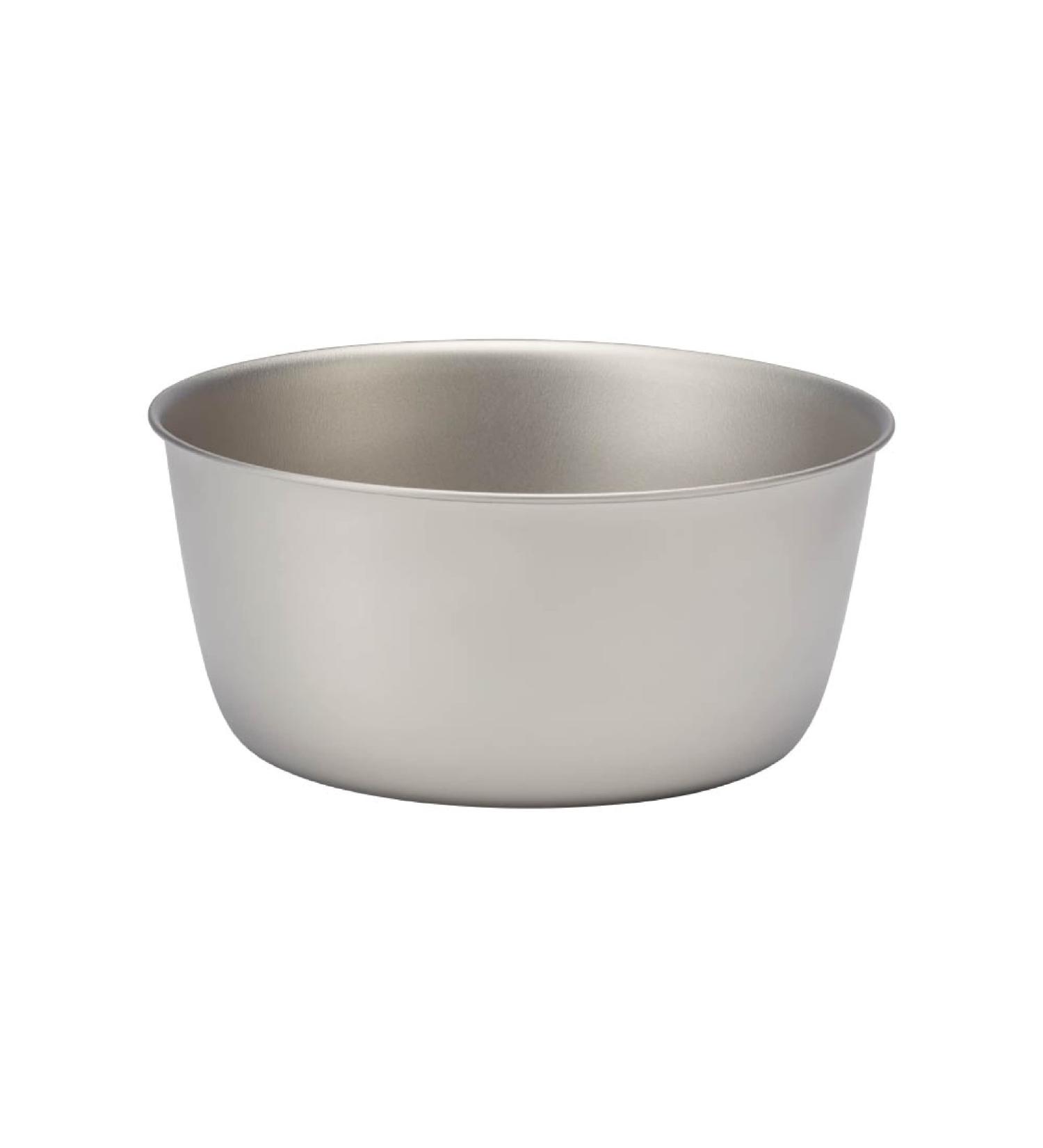 Snow Peak Trek Titanium Bowl - Ultralight & Durable Camping Dinnerware - 1.9 oz - Buy Online on GoSupps.com