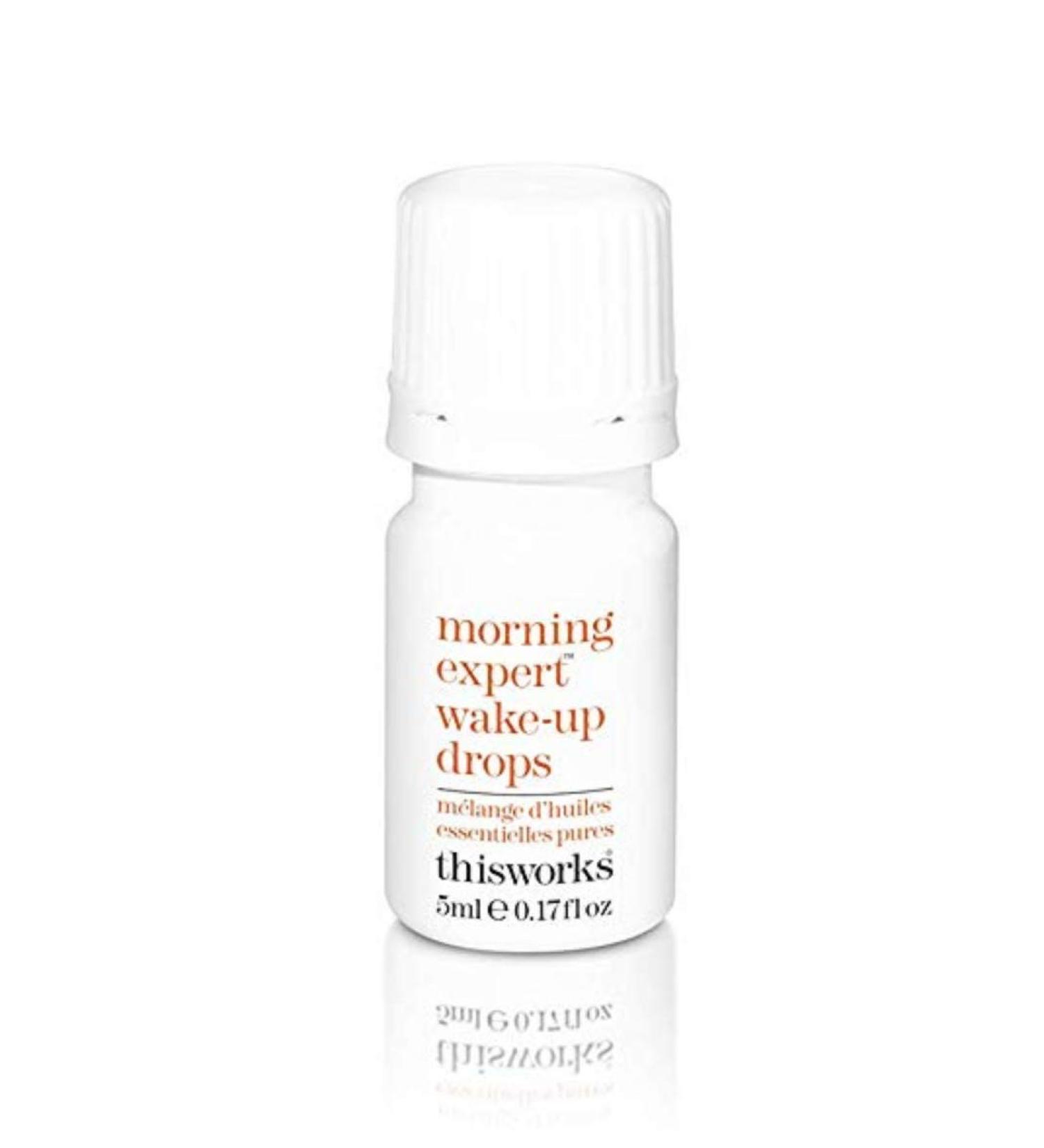 Buy thisworks Morning Expert Wake-Up Drops - Mint Herb & Rosemary Essential Oils for Morning Motivation | 5ml - International Shipping Available - Buy Online on GoSupps.com
