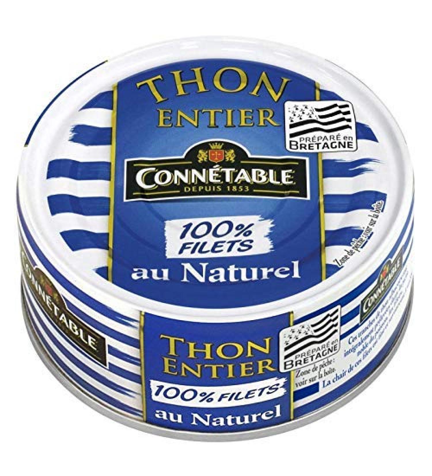 CONNETABLE - Whole Albacore Tuna 100% Natural Fillets 112g - Pack of 2 - Best Offer - Buy Online on GoSupps.com