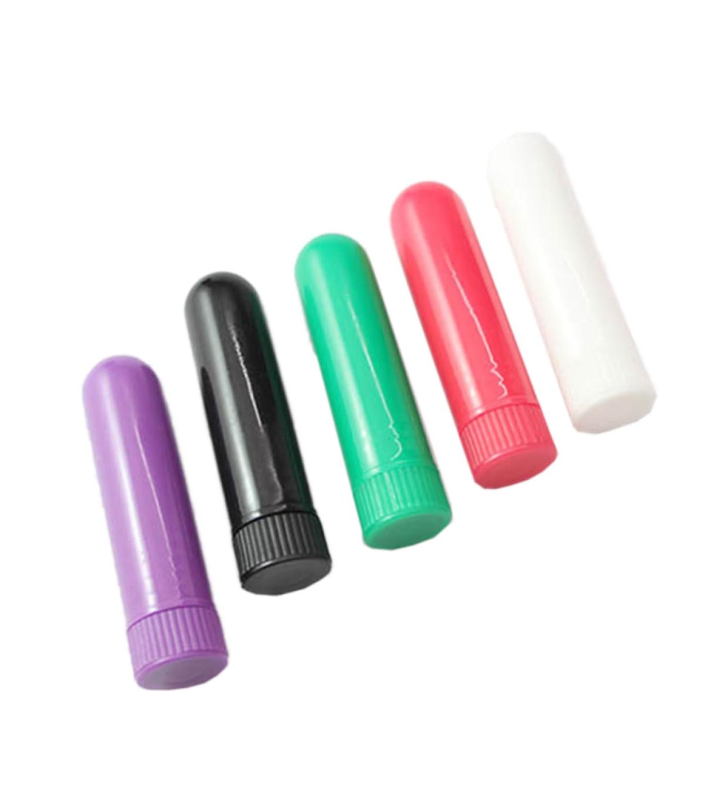 Healifty Nasal Inhaler Tube - 24 Sets | Empty Blank Sliver Tubes for Essential Oils - Buy Online on GoSupps.com
