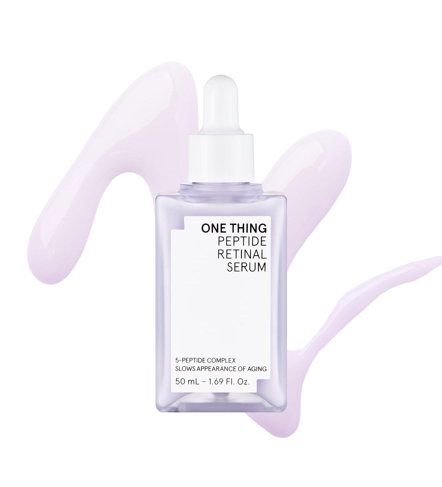 ONE THING Peptide Retinal Serum, Vitamin A, Faster Acting than Retinol, Retinaldehyde, Smooths Wrinkles, Refines Pores and Improves Elasticity, Korean Skincare 1.69 Fl.Oz, 50ml - Buy Online on GoSupps.com