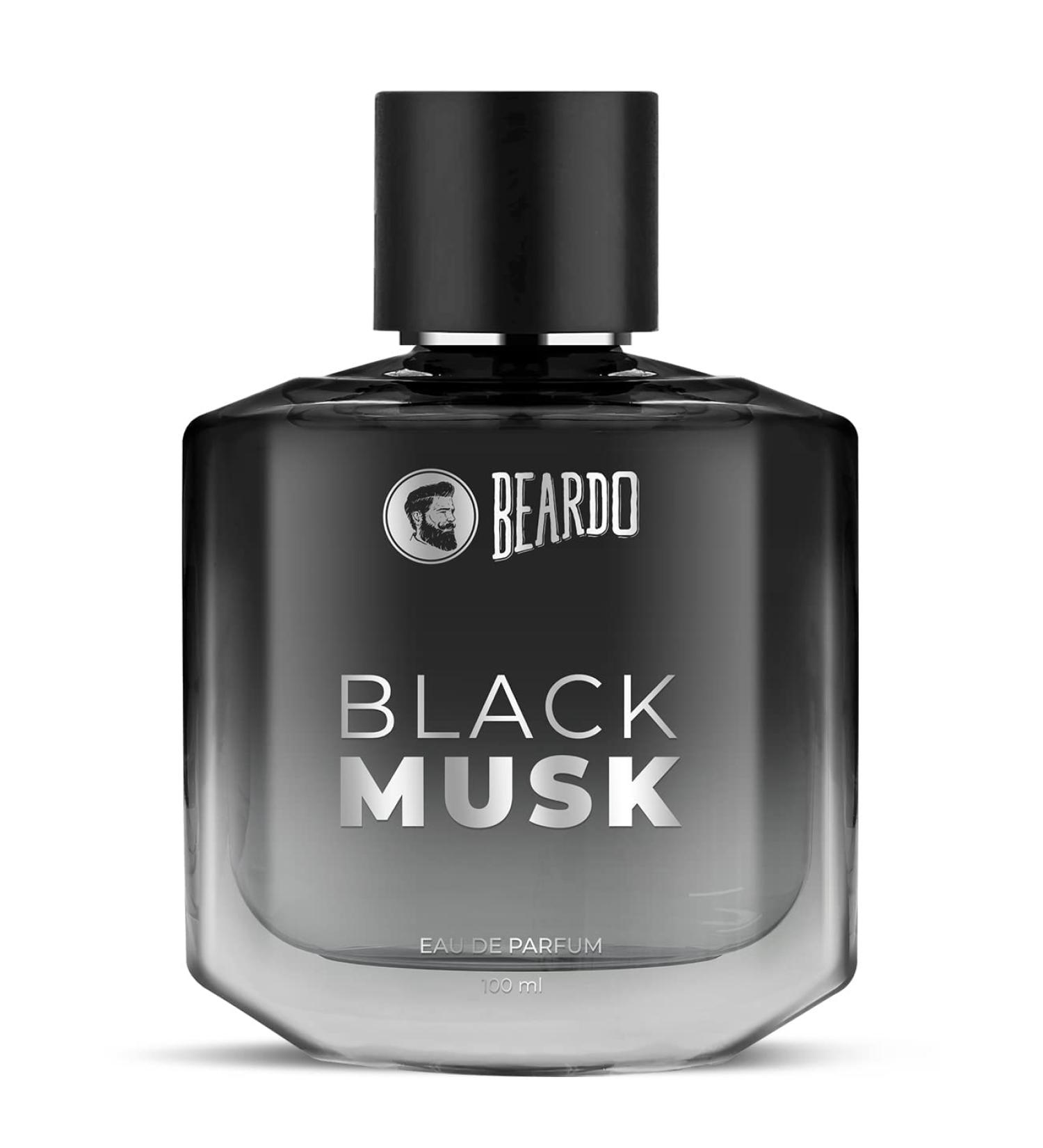 Beardos Black Musk Eau De Parfum Perfume for Men 100ml | Musky Woody Perfume for Men Long Lasting | Best Date night fragrance | Mens Perfume - Buy Online on GoSupps.com