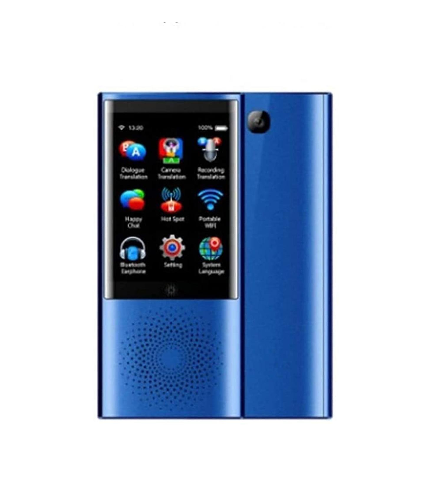 Language Translator Device Translator Device Intelligent Instant Offline Support 45 Languages Real-time Electronic Voice Translator for Learning Shopping Travel Business 140 * 58 * 12mm Tra Good Blue - Buy Online on GoSupps.com