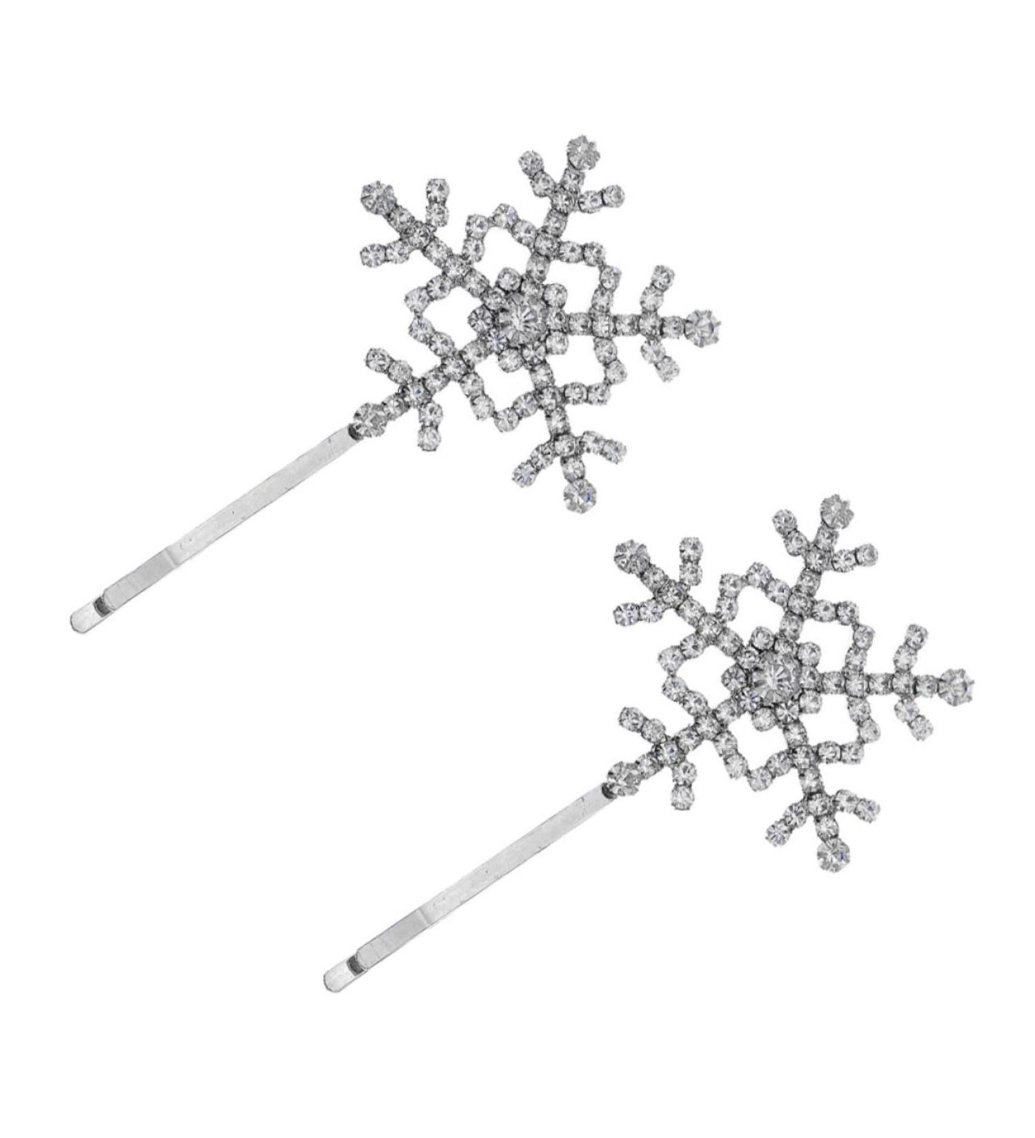 MAGICLULU 2 Pairs Side Rhinestone Barrette Headdress Barrette Rhinestones Hair Clip Women Hairpin Bobby Pin Snowflake Hair Clips Fashion Hairpins Rhinestones Barrette Women Barrette Hair Pin - Buy Online on GoSupps.com
