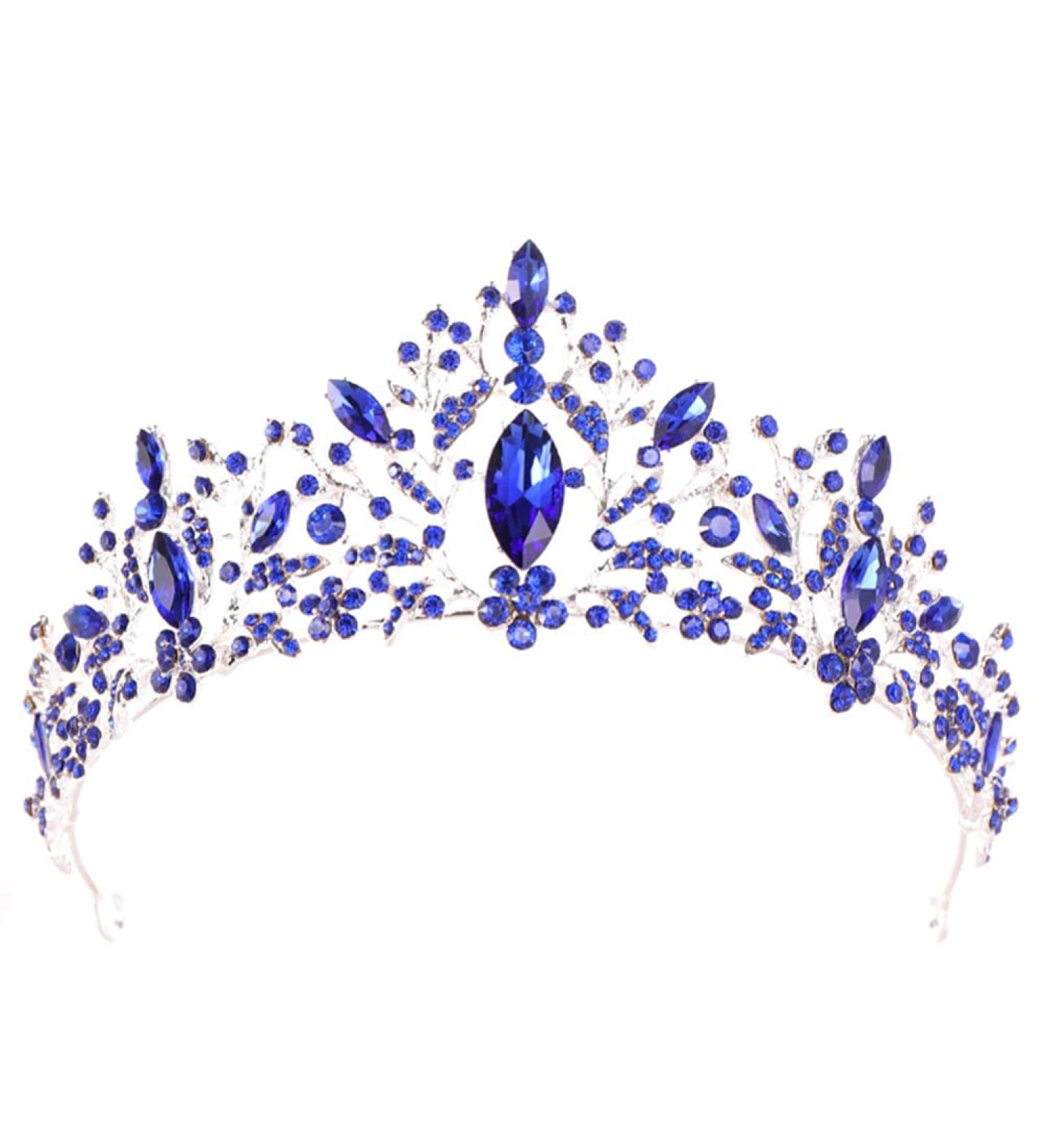 Minkissy Bride Headband Women Hair Hoop Bride Vintage Elegant Headwear Arm Sling for Wrist Injury Tiaras for Women Prom Crown Women Headband European and American Dinner Party Rhinestones - Buy Online on GoSupps.com